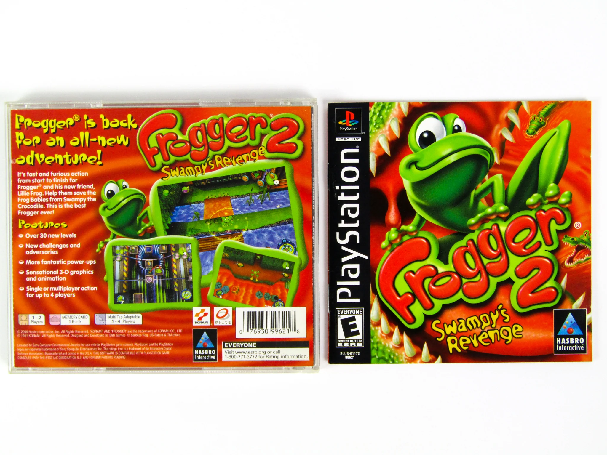 Frogger 2 Swampy's Revenge (PlayStation / PS1) - Image 2