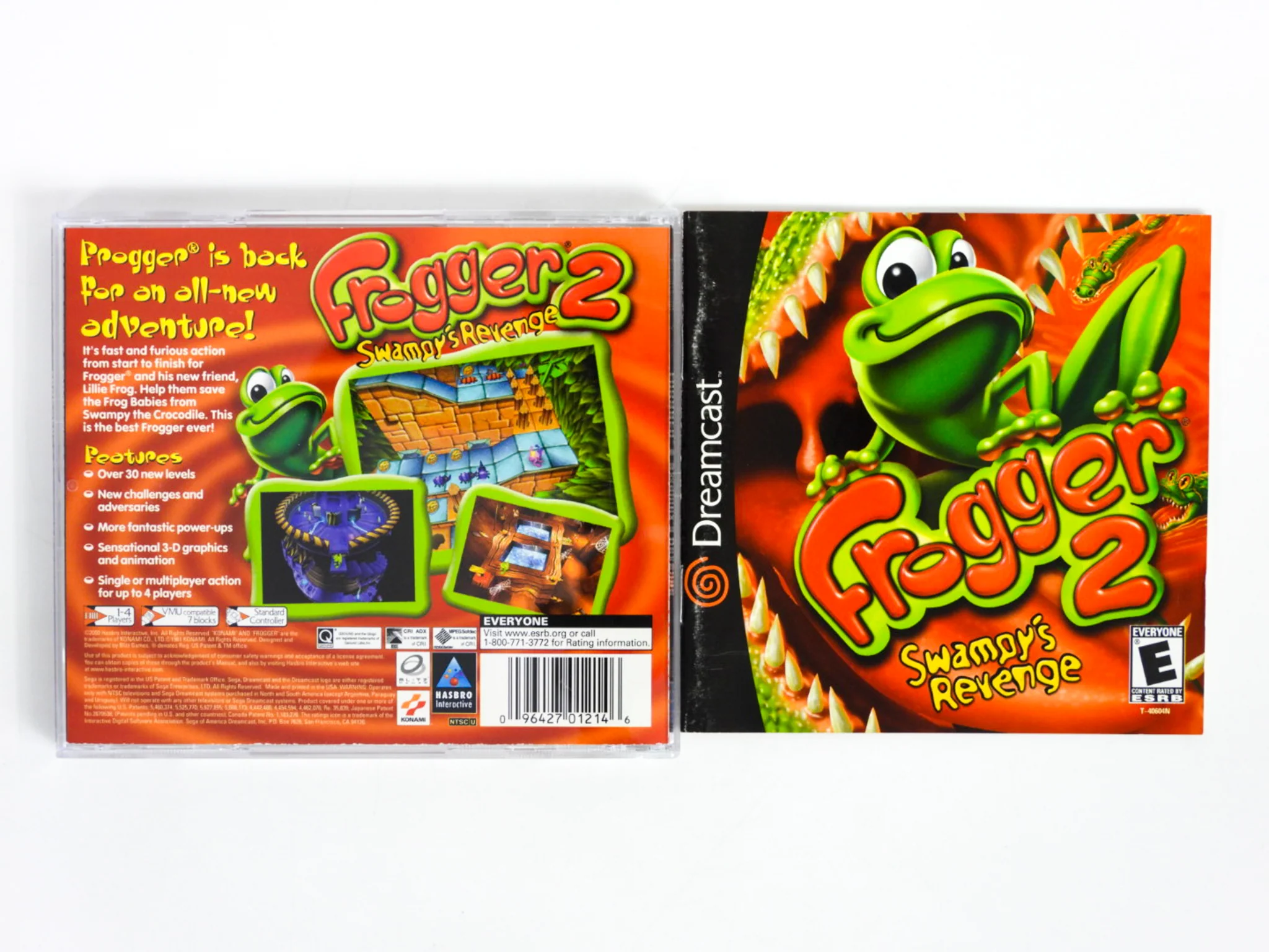 Frogger 2 Swampy's Revenge (Sega Dreamcast) - Image 2