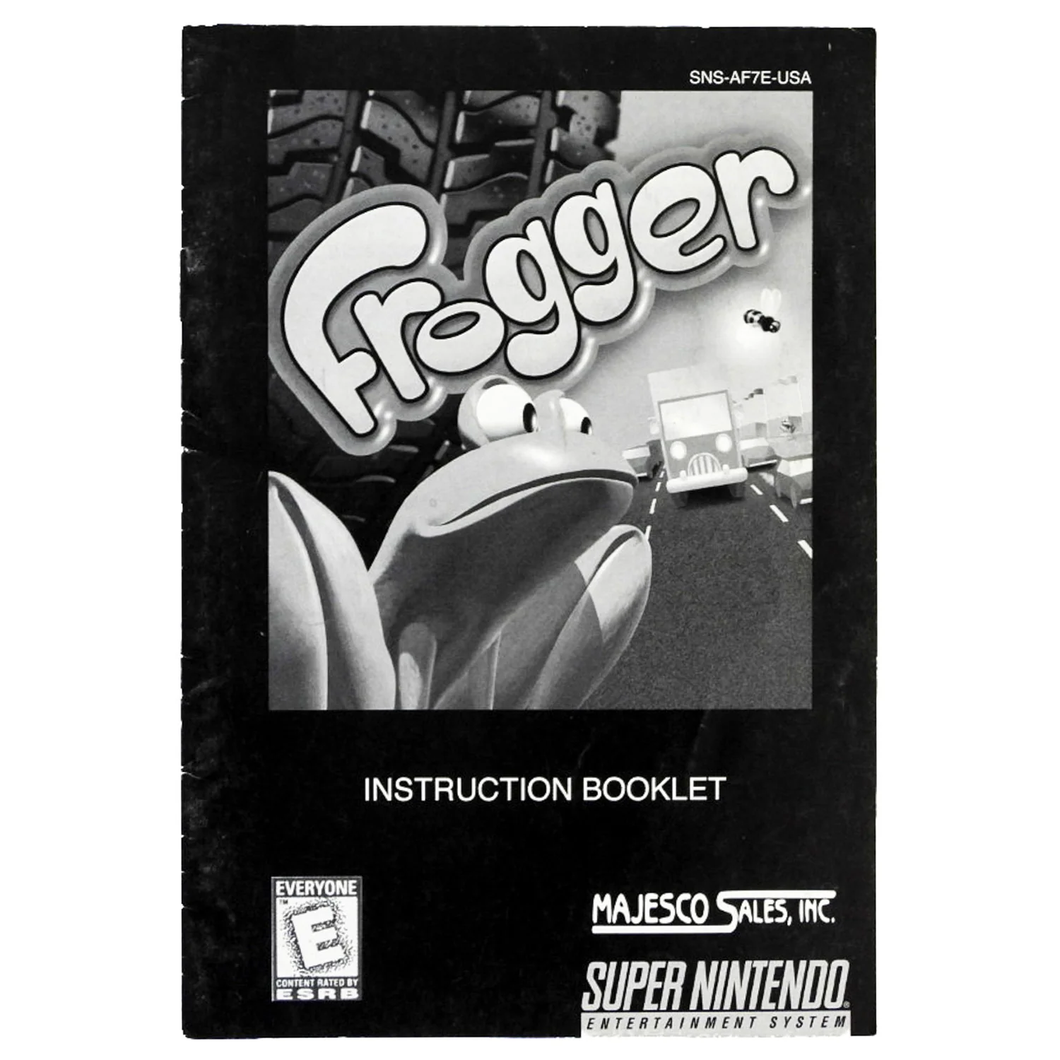 Frogger [Manual] (Super Nintendo / SNES)