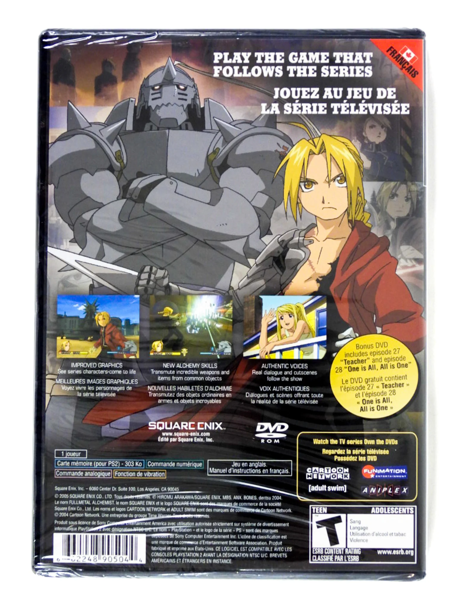 Fullmetal Alchemist 2 Curse Of The Crimson Elixir (PlayStation 2 / PS2) - Image 2