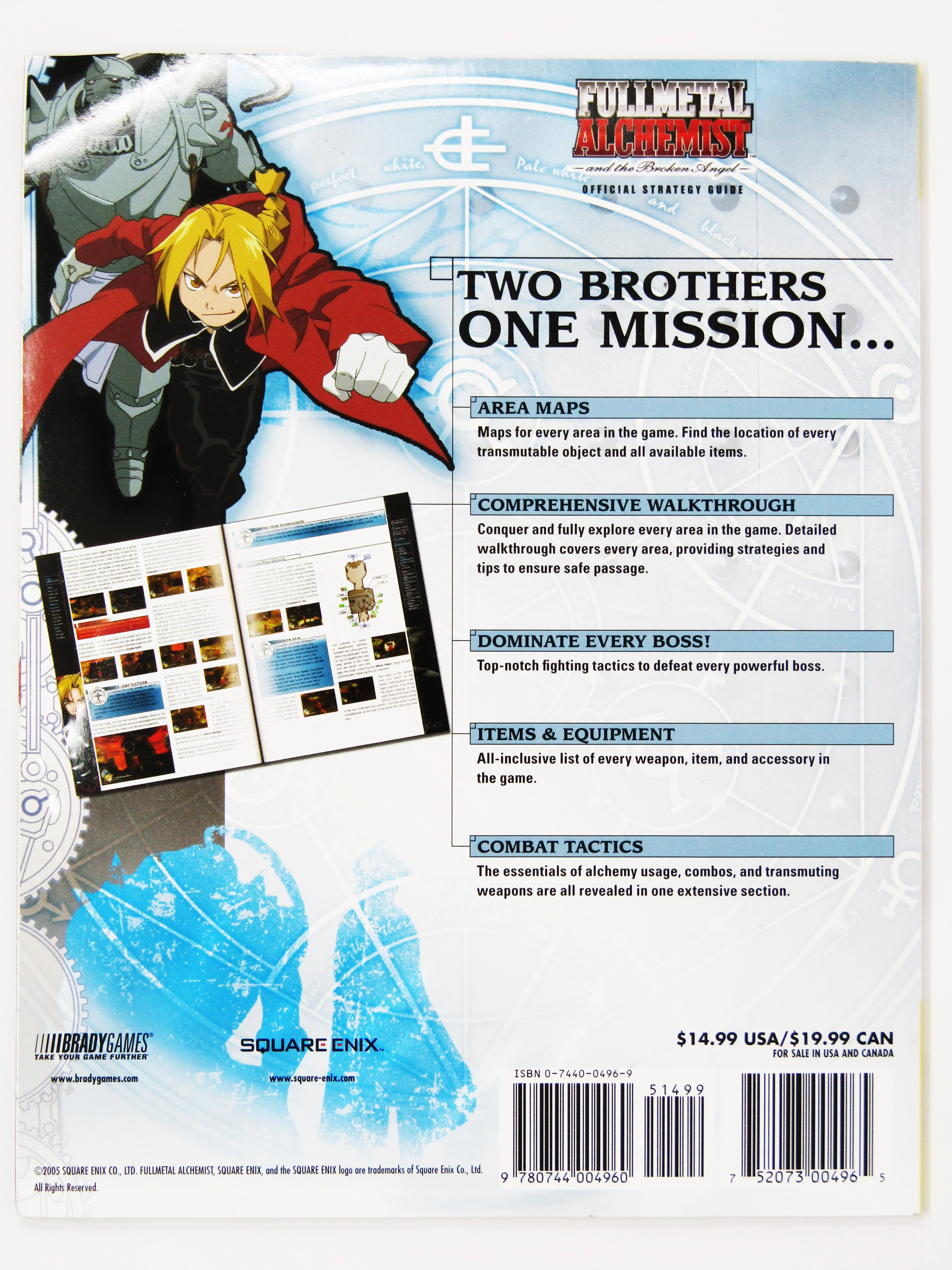 FullMetal Alchemist And The Broken Angel [BradyGames] (Game Guide) - Image 2