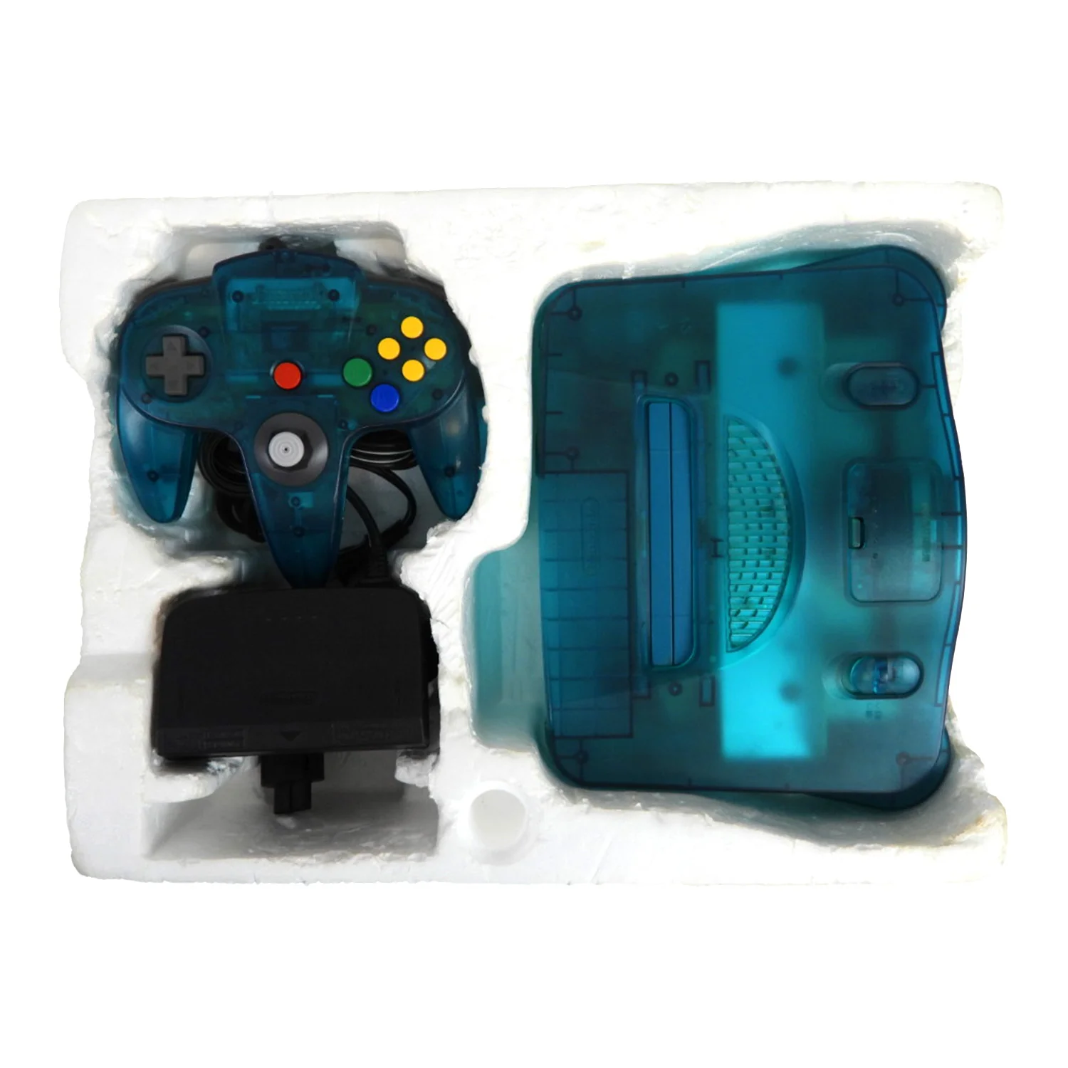 Nintendo 64 System Funtastic Ice Blue (N64) - Image 4