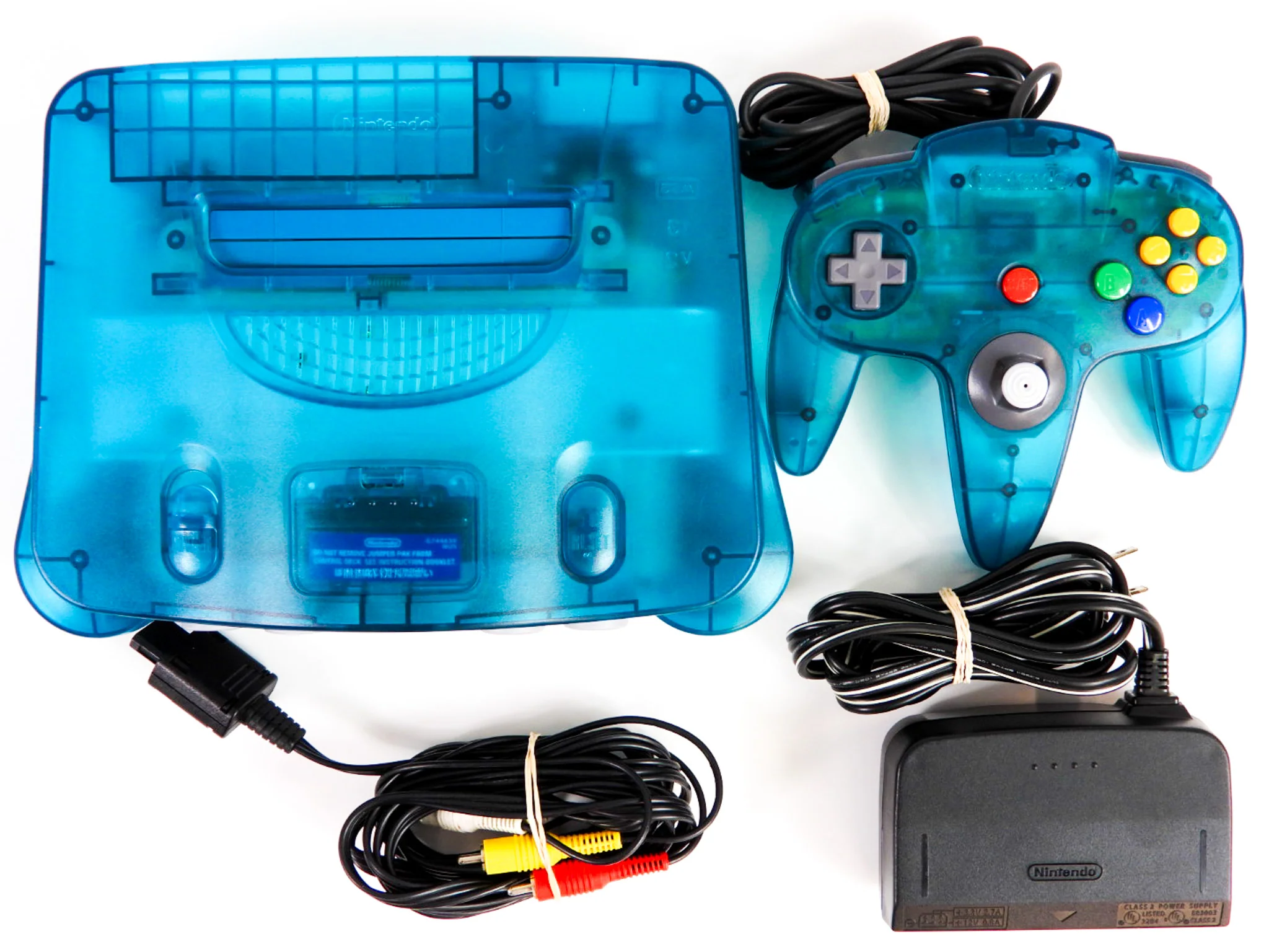 Nintendo 64 System Funtastic Ice Blue (N64) - Image 6