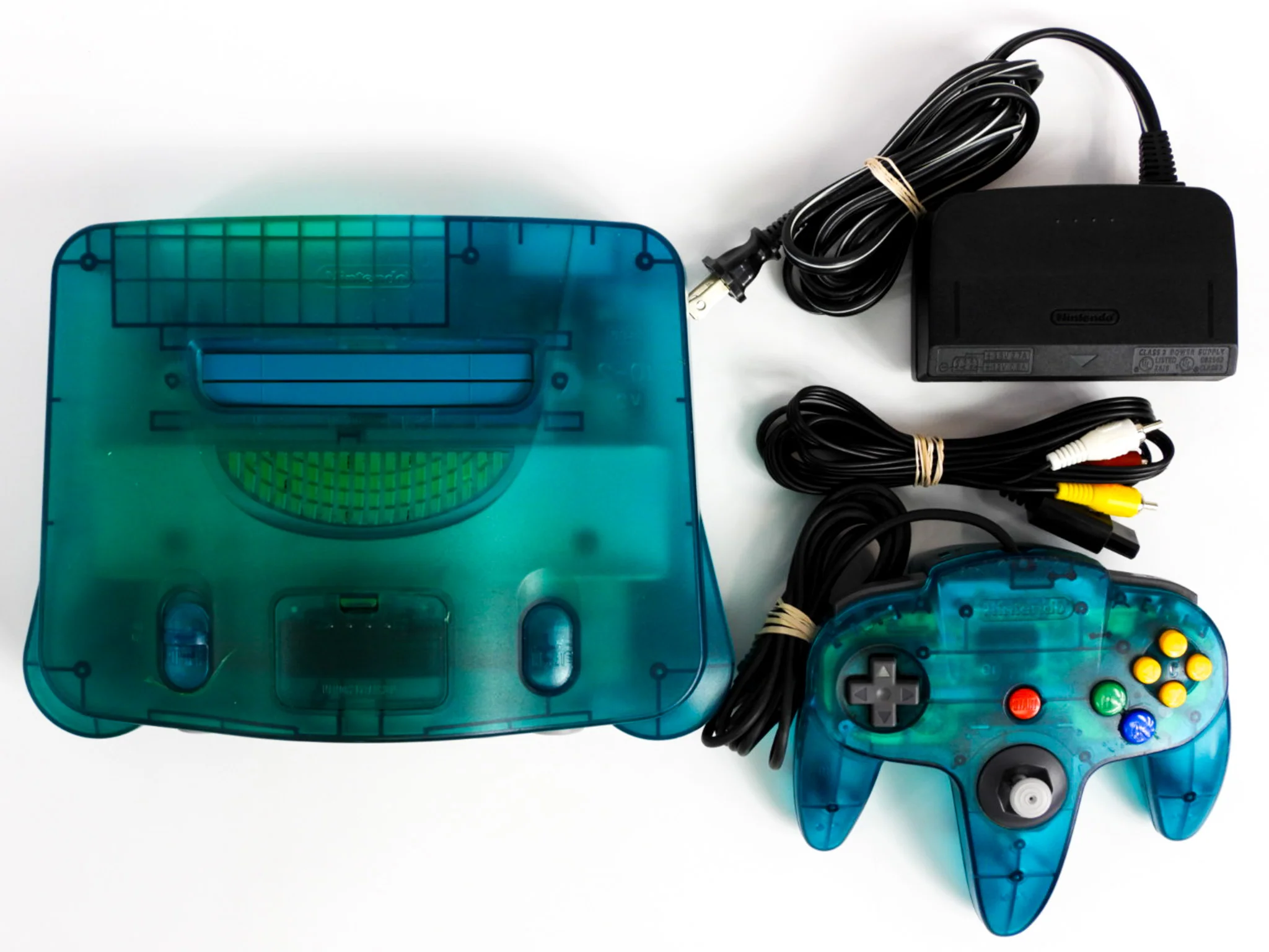 Nintendo 64 System Funtastic Ice Blue (N64) - Image 7