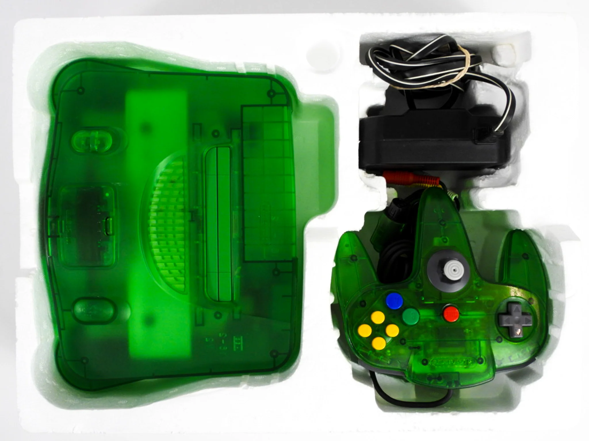 Nintendo 64 System Funtastic Jungle Green (N64) - Image 5