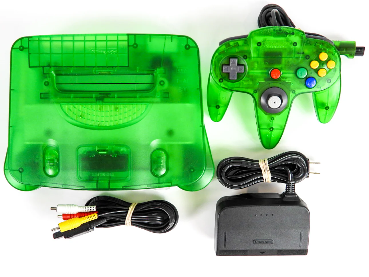 Nintendo 64 System Funtastic Jungle Green (N64) - Image 7