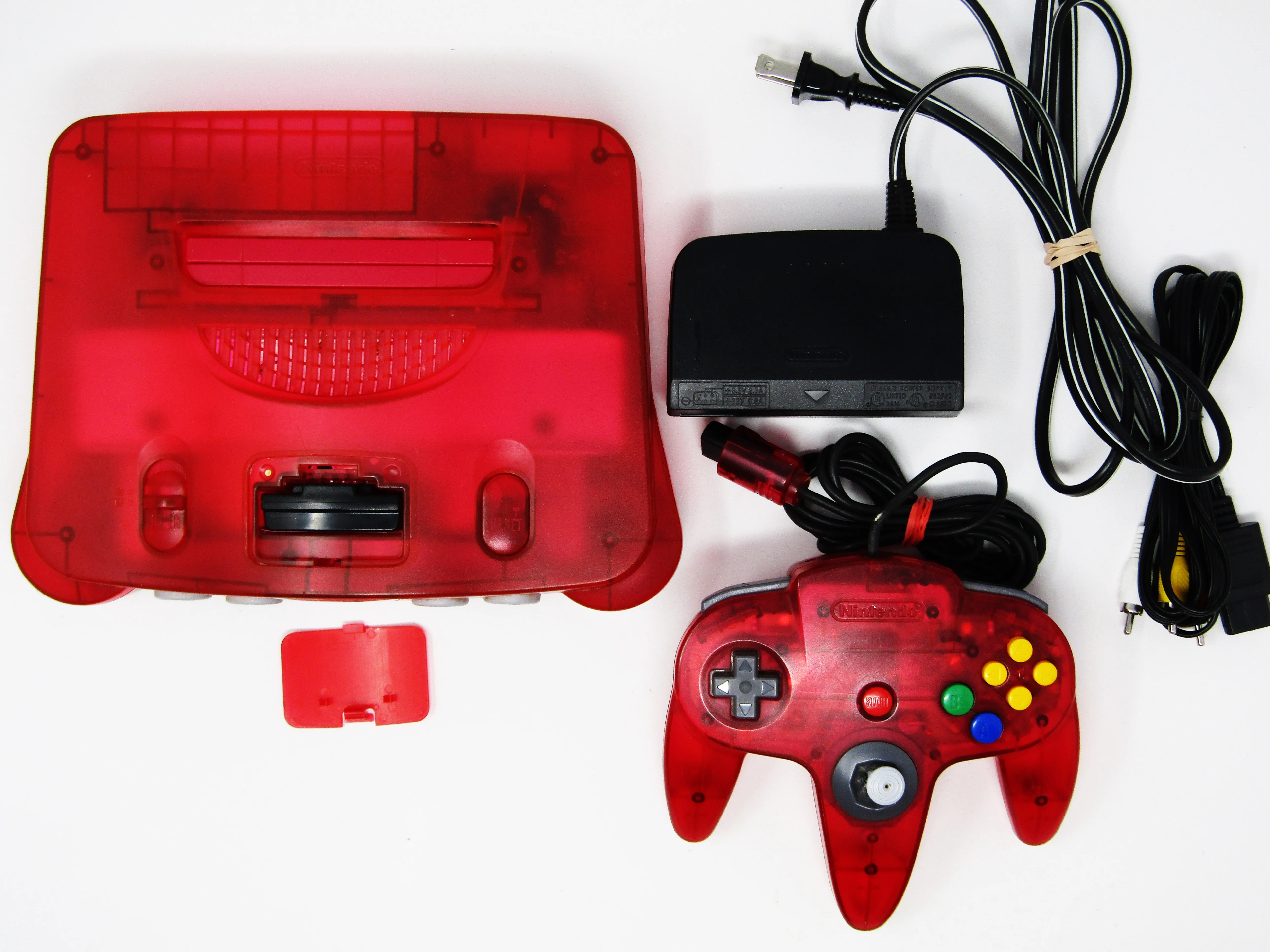 Nintendo 64 System Funtastic Watermelon Red (N64) - Image 2