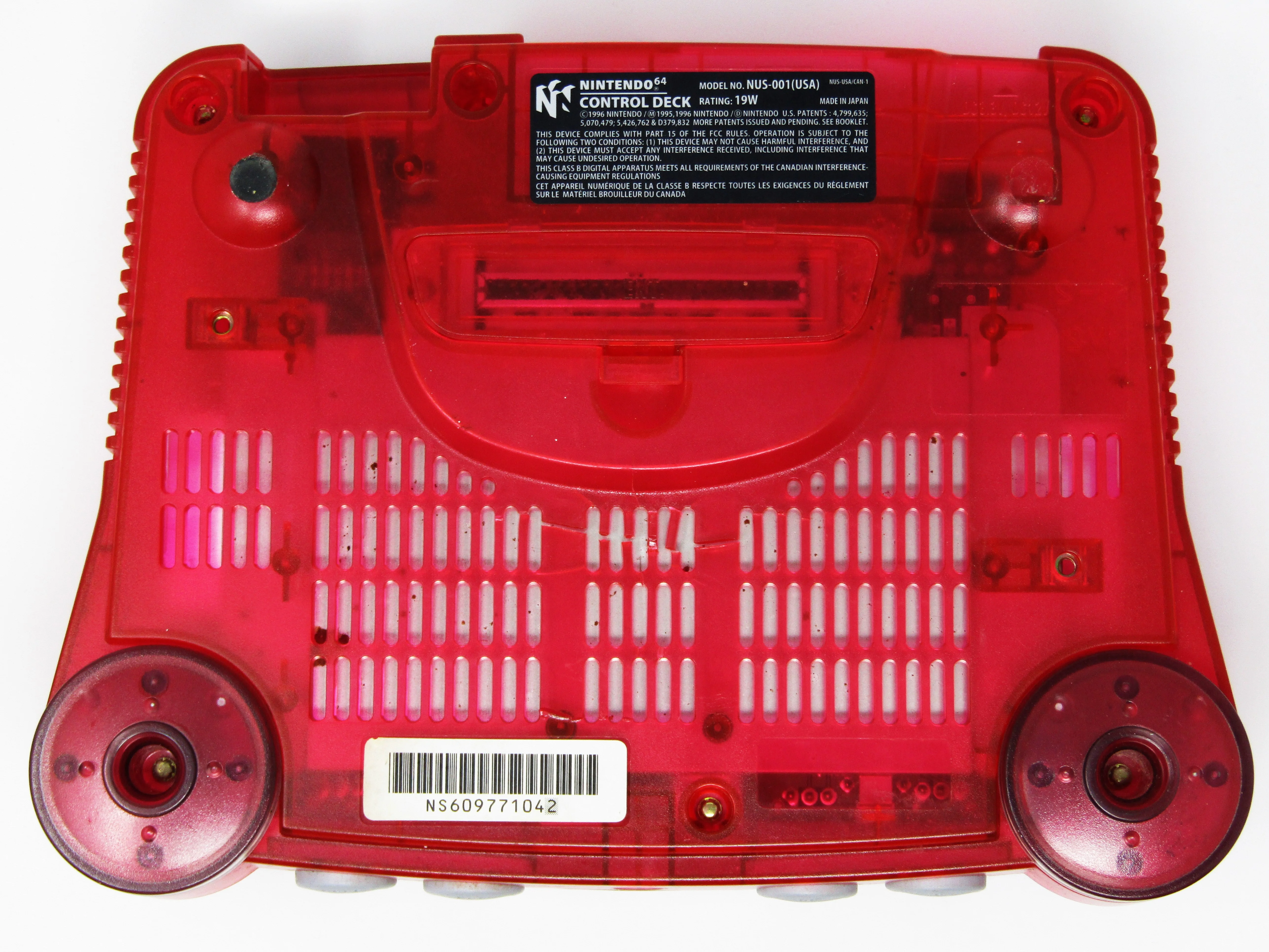 Nintendo 64 System Funtastic Watermelon Red (N64) - Image 3