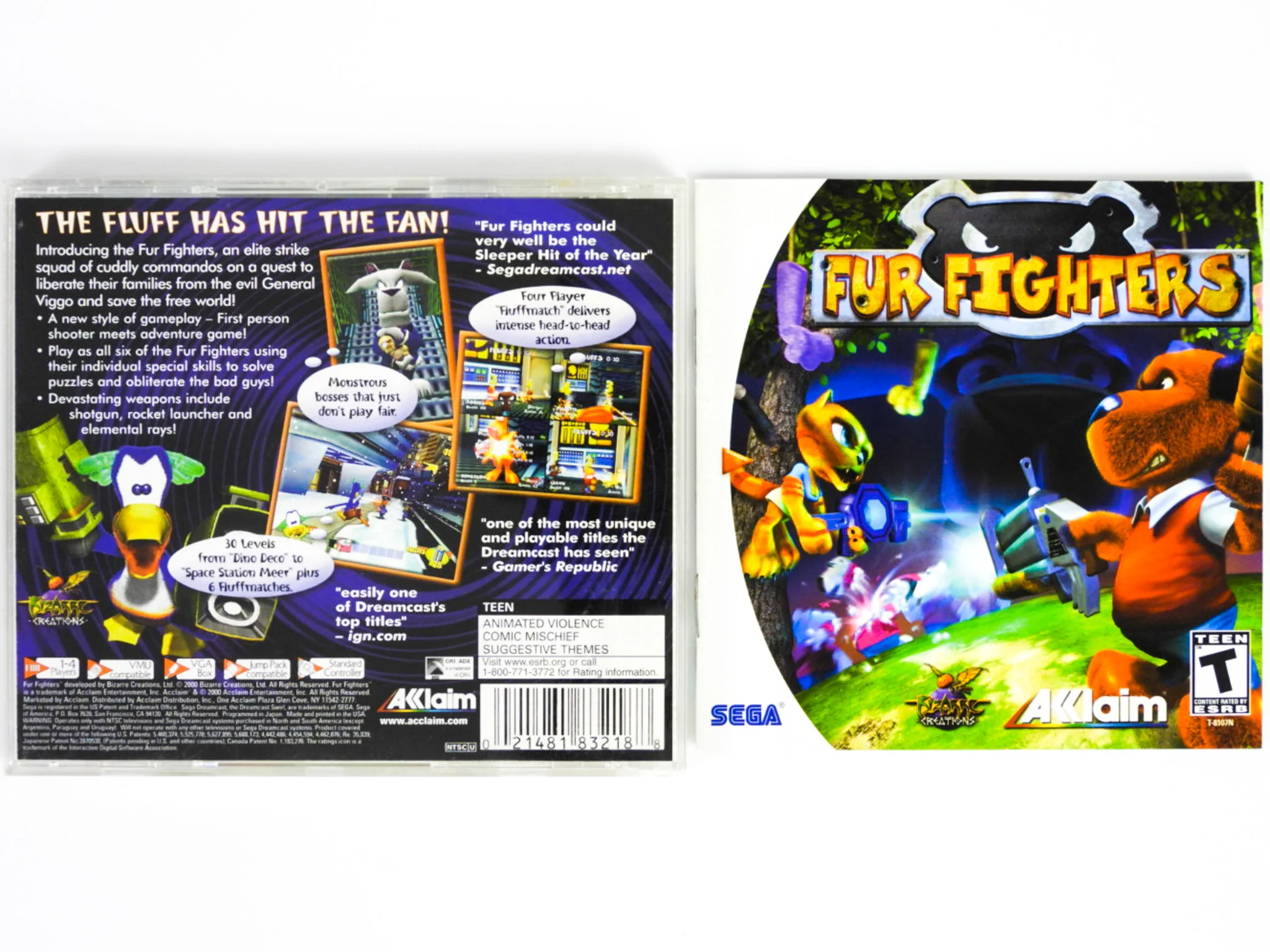 Fur Fighters (Sega Dreamcast) - Image 2