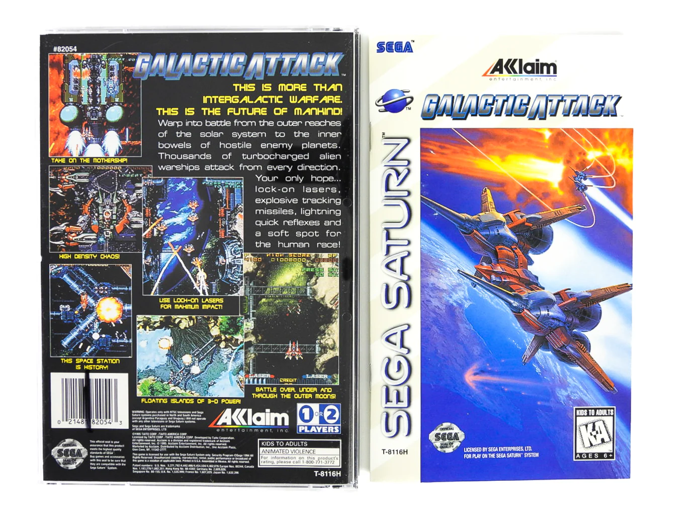 Galactic Attack (Sega Saturn) - Image 2