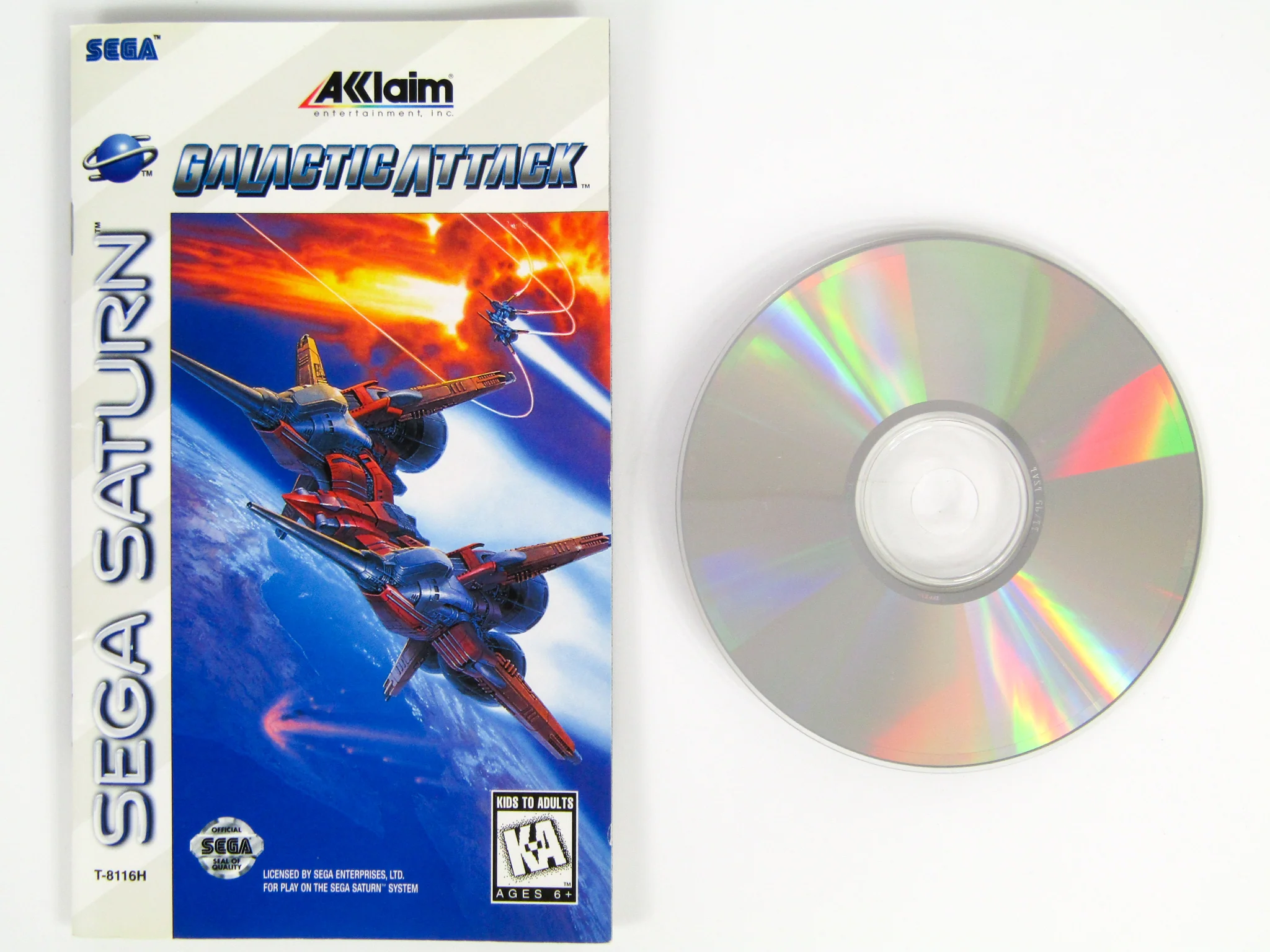 Galactic Attack (Sega Saturn) - Image 4