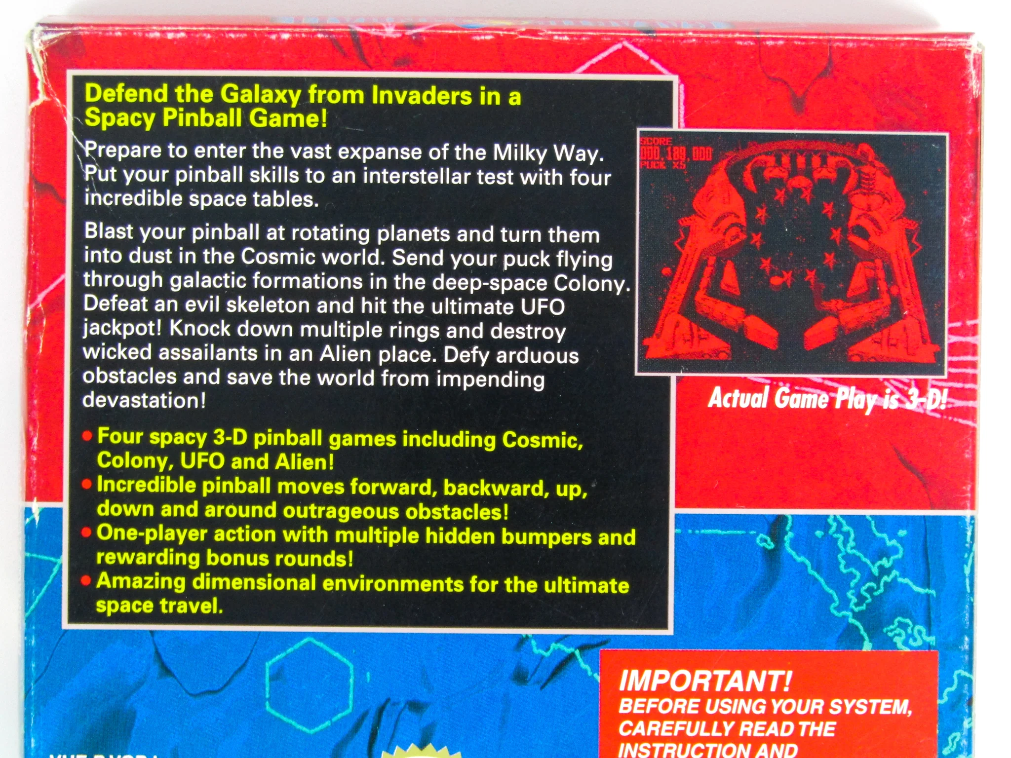 Galactic Pinball (Virtual Boy) - Image 4