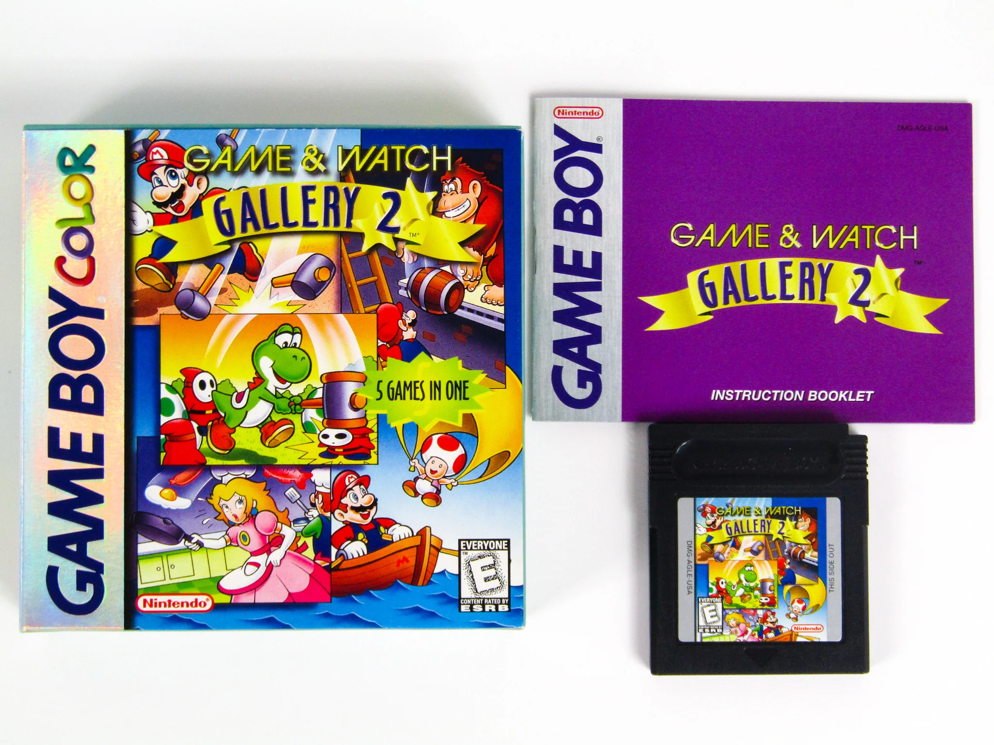 Game And Watch Gallery 2 (Nintendo Game Boy Color / GBC)