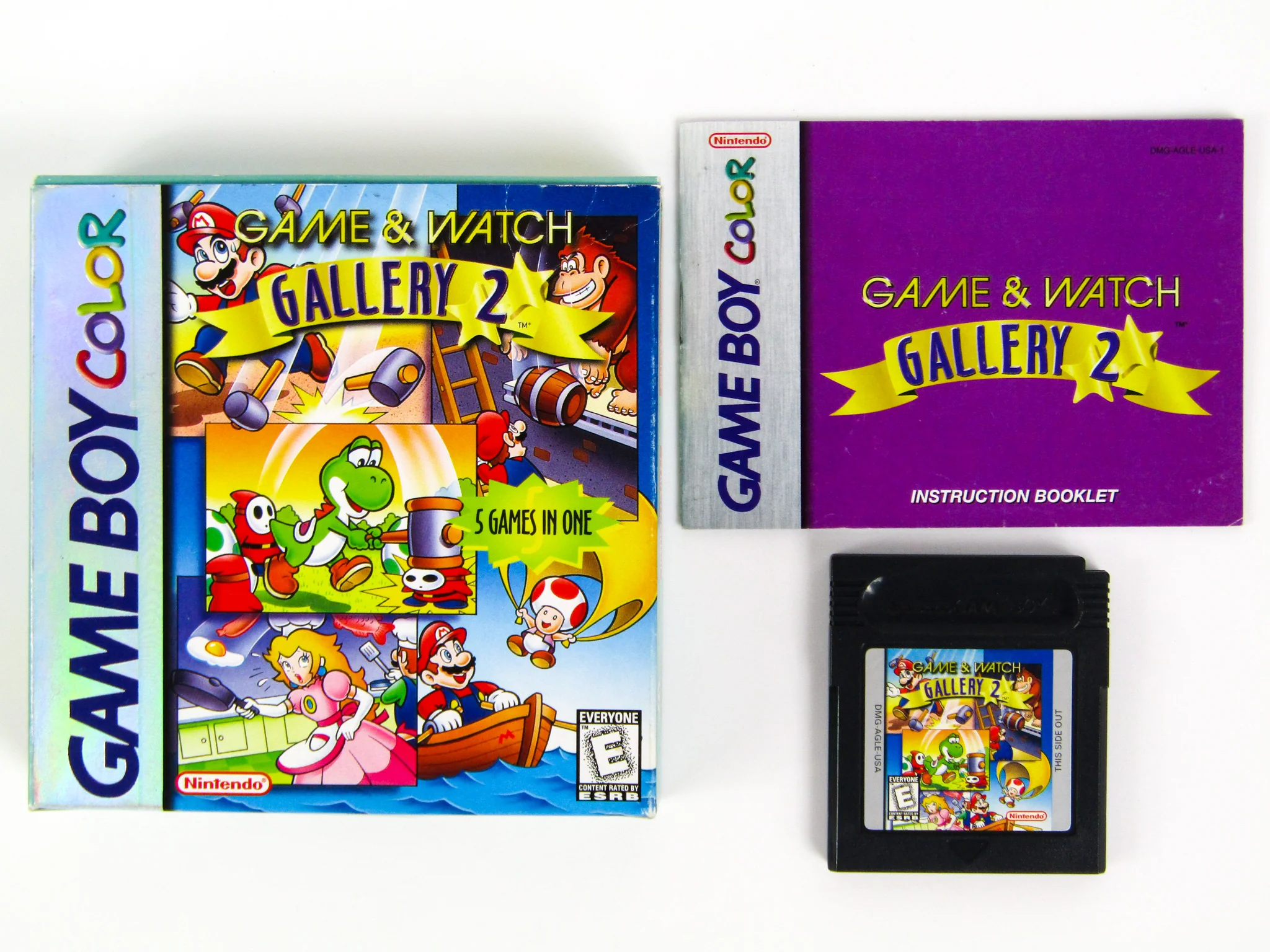 Game And Watch Gallery 2 (Nintendo Game Boy Color / GBC) - Image 2