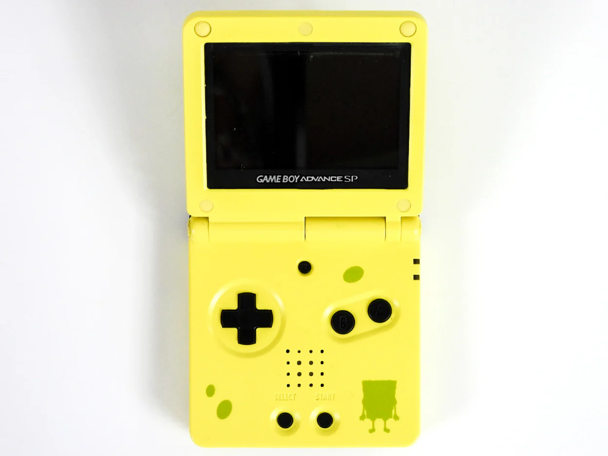 Nintendo Game Boy Advance SP System [AGS-101] [SpongeBob SquarePants Edition] (GBA) - Image 2