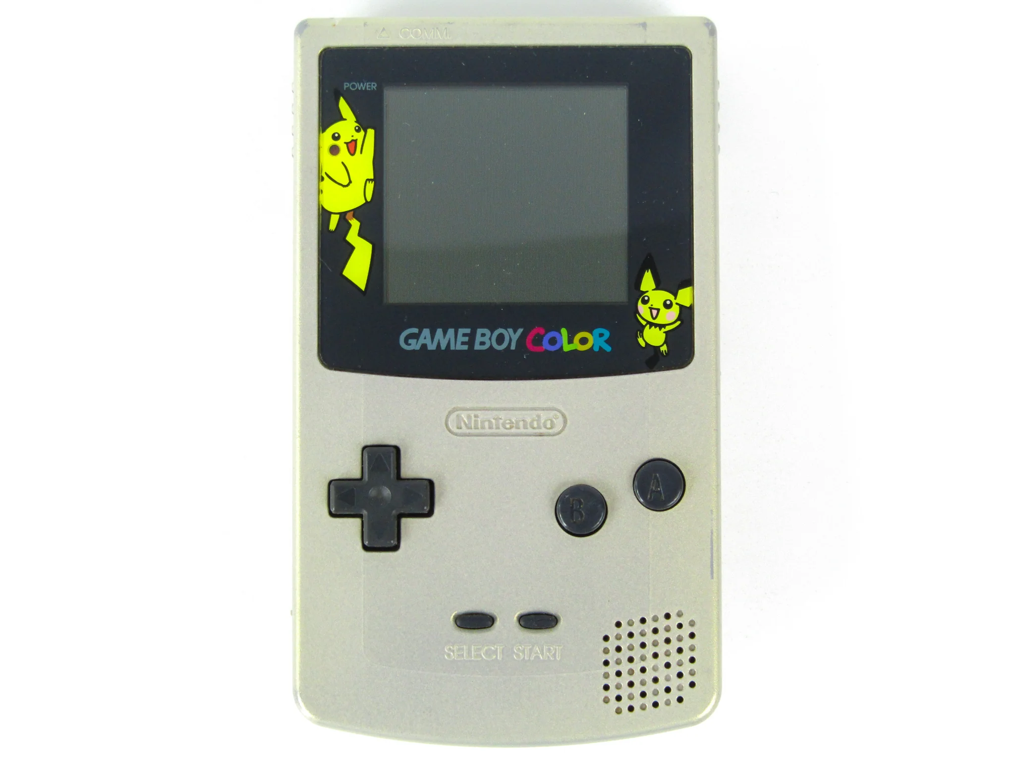 Nintendo Game Boy Color System [Gold And Silver Pikachu Edition] (GBC) - Image 3