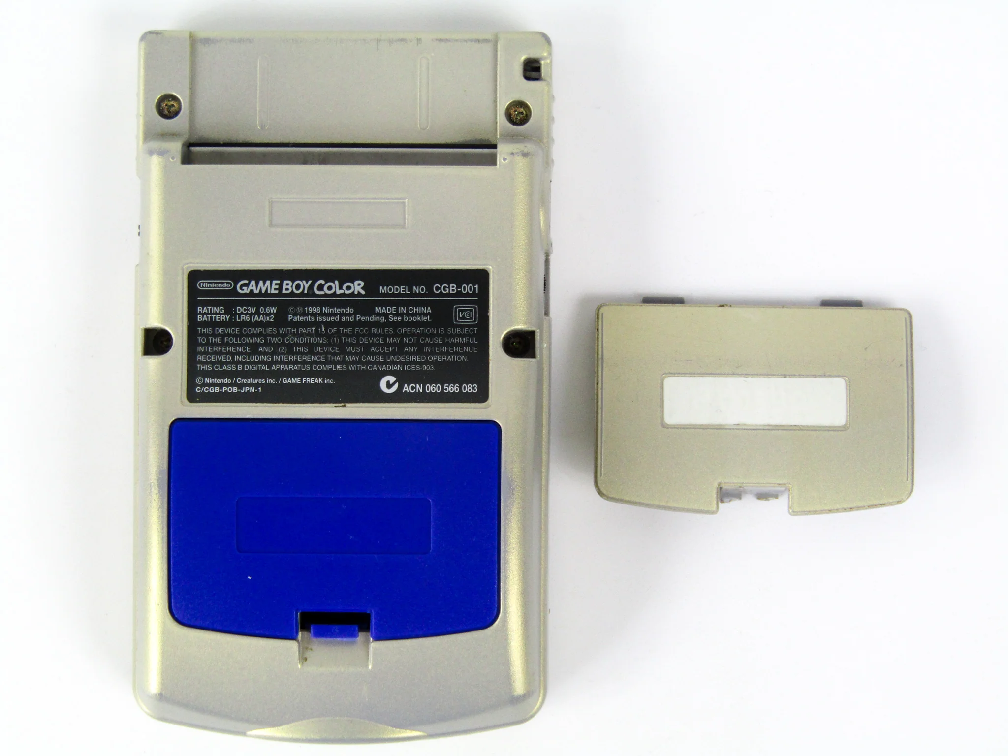 Nintendo Game Boy Color System [Gold And Silver Pikachu Edition] (GBC) - Image 4