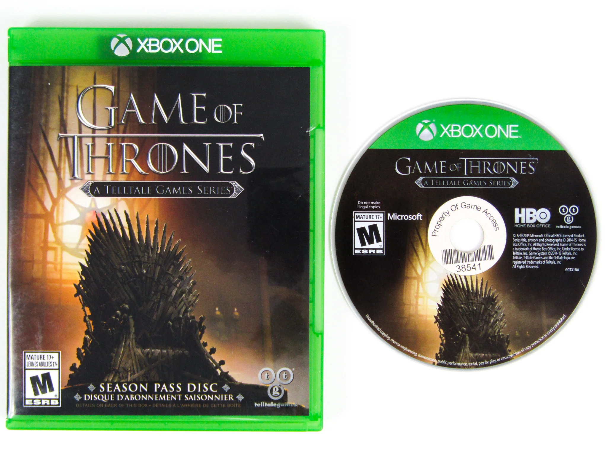 Game Of Thrones A Telltale Games Series (Xbox One) - Image 2