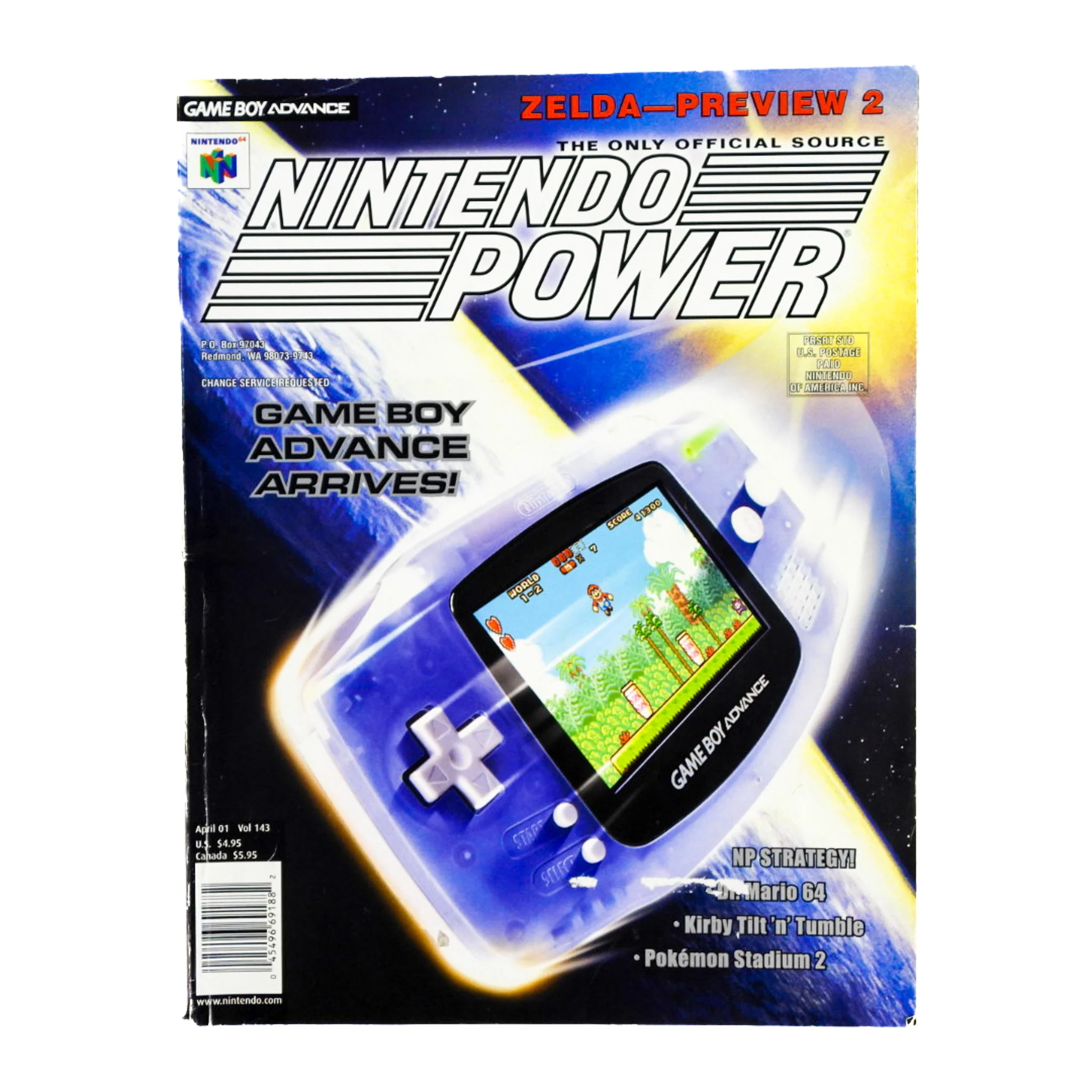 Gameboy Advance Reveal [Volume 143] [Nintendo Power] (Magazines) - Image 4