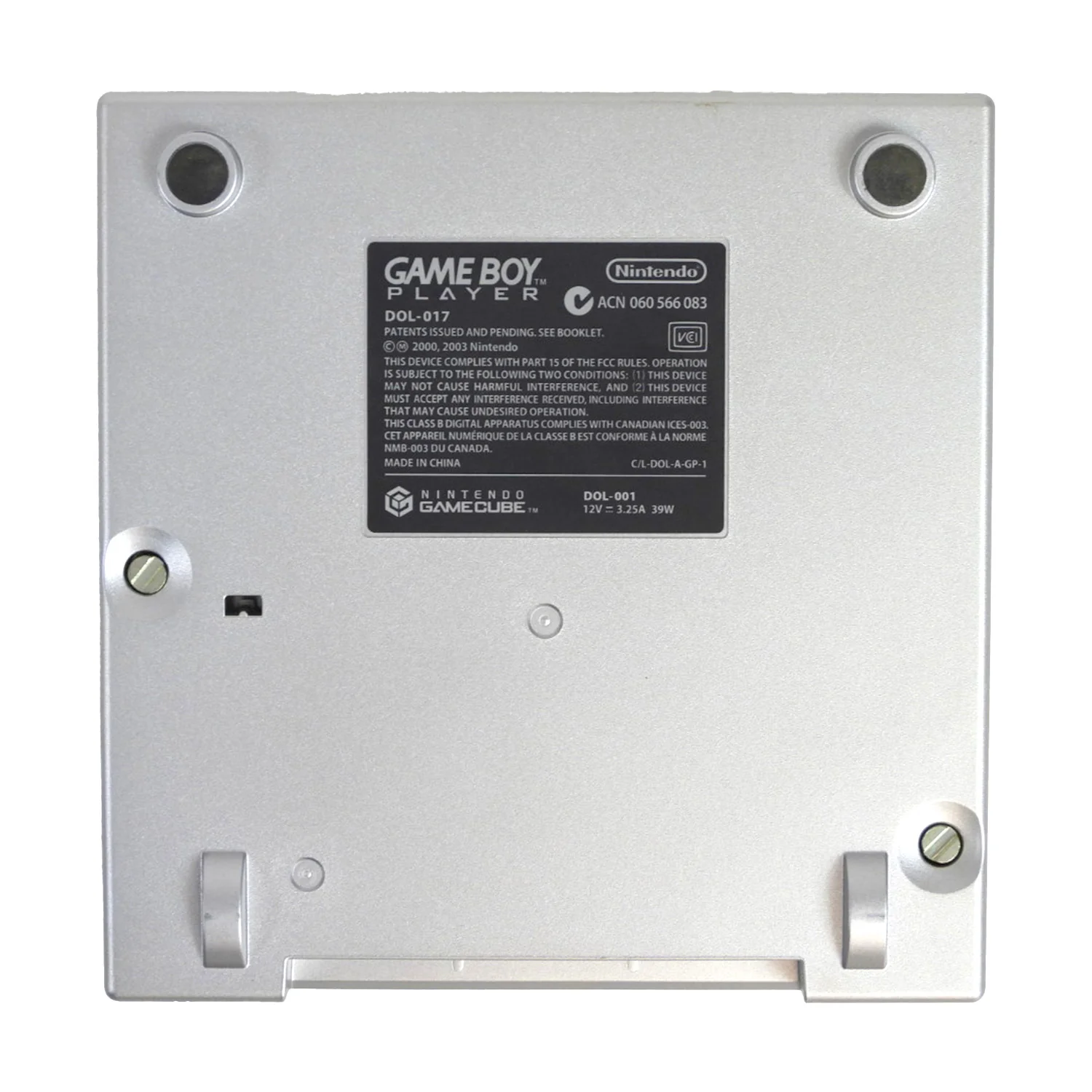 Gameboy Player with no Startup Disc [JP Import] Platinum (Nintendo GameCube) - Image 4