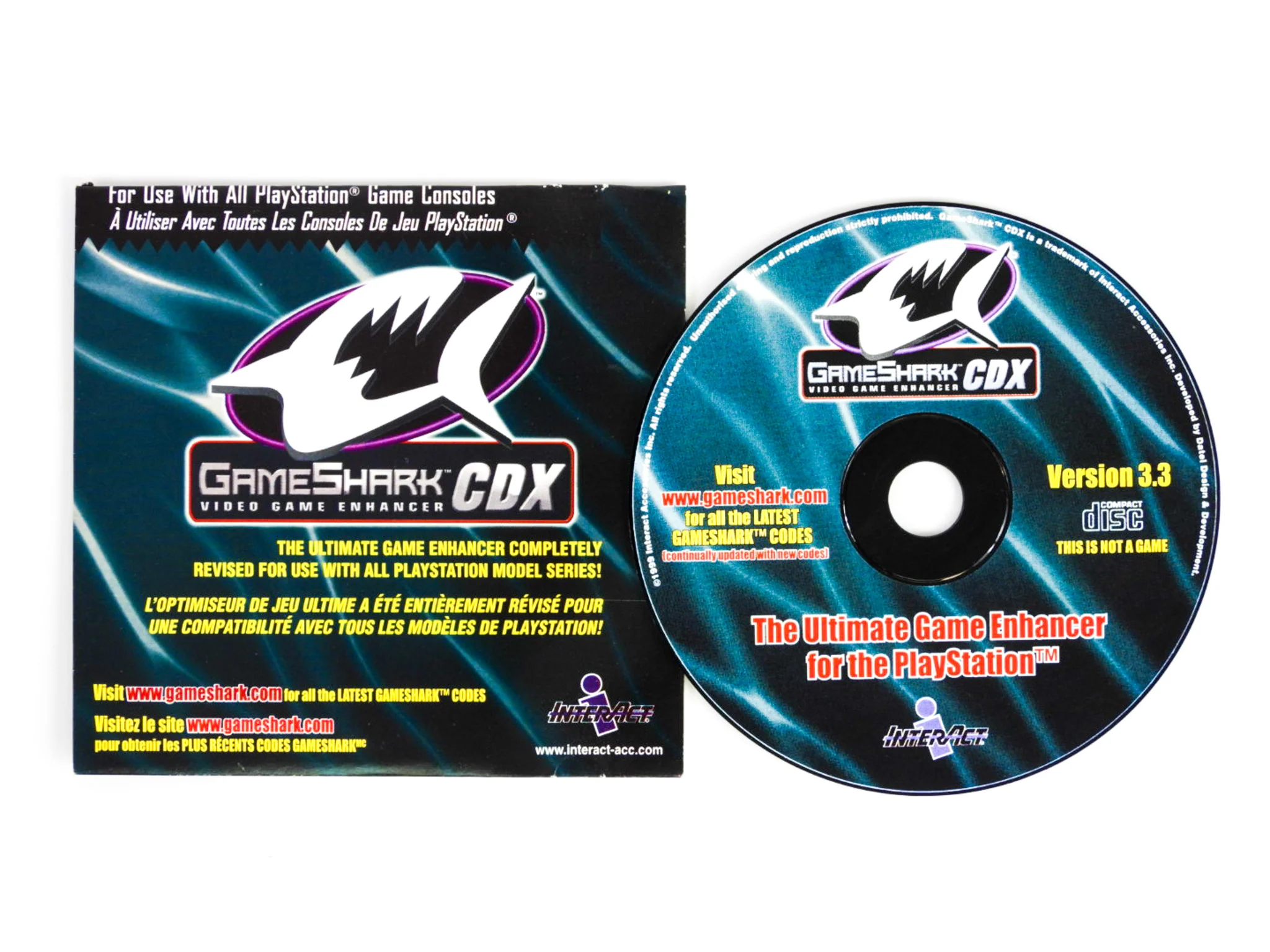 Gameshark CDX v3.3 (PlayStation / PS1) - Image 2