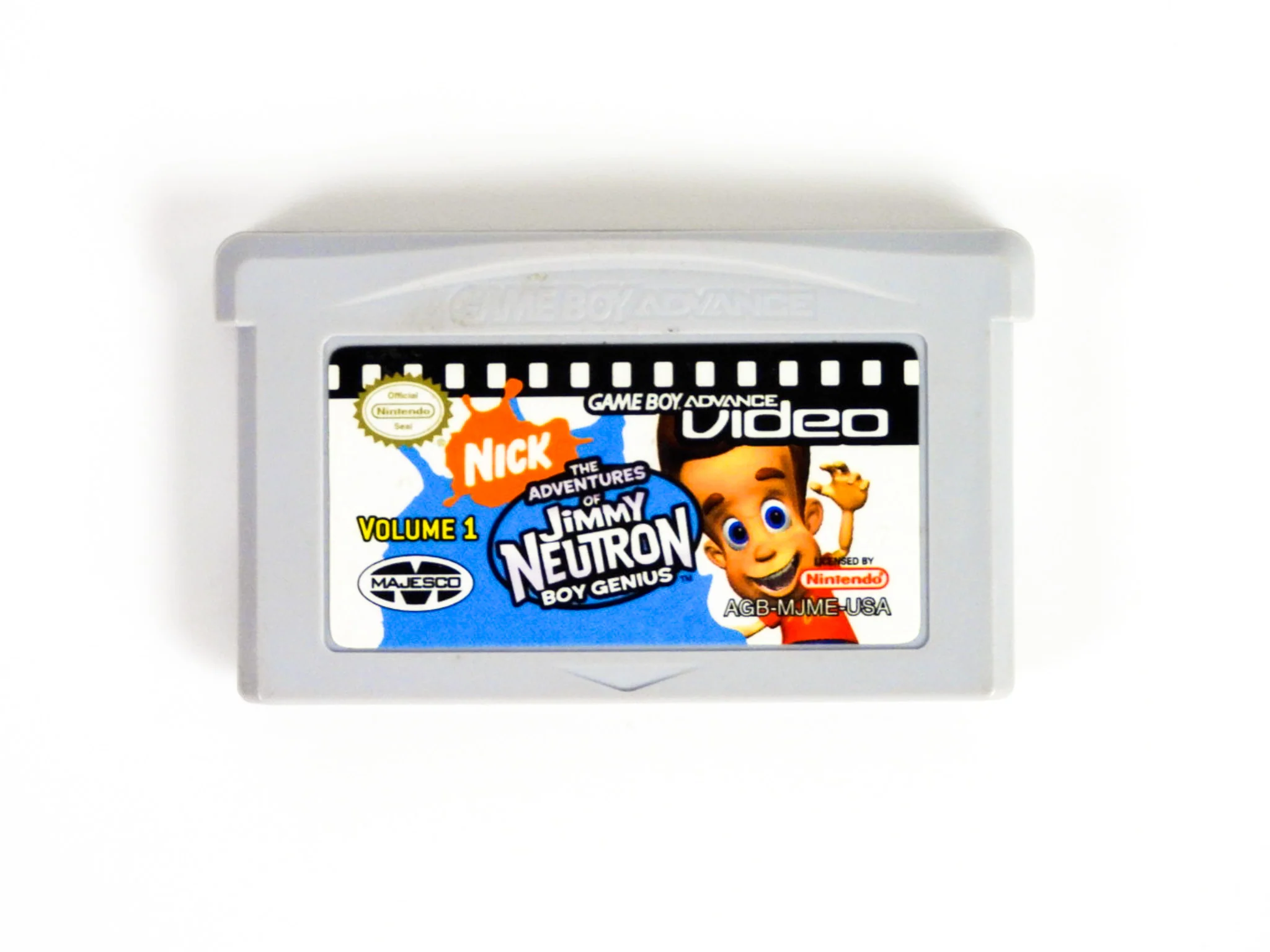 GBA Video Jimmy Neutron Volume 1 (Nintendo Game Boy Advance / GBA)