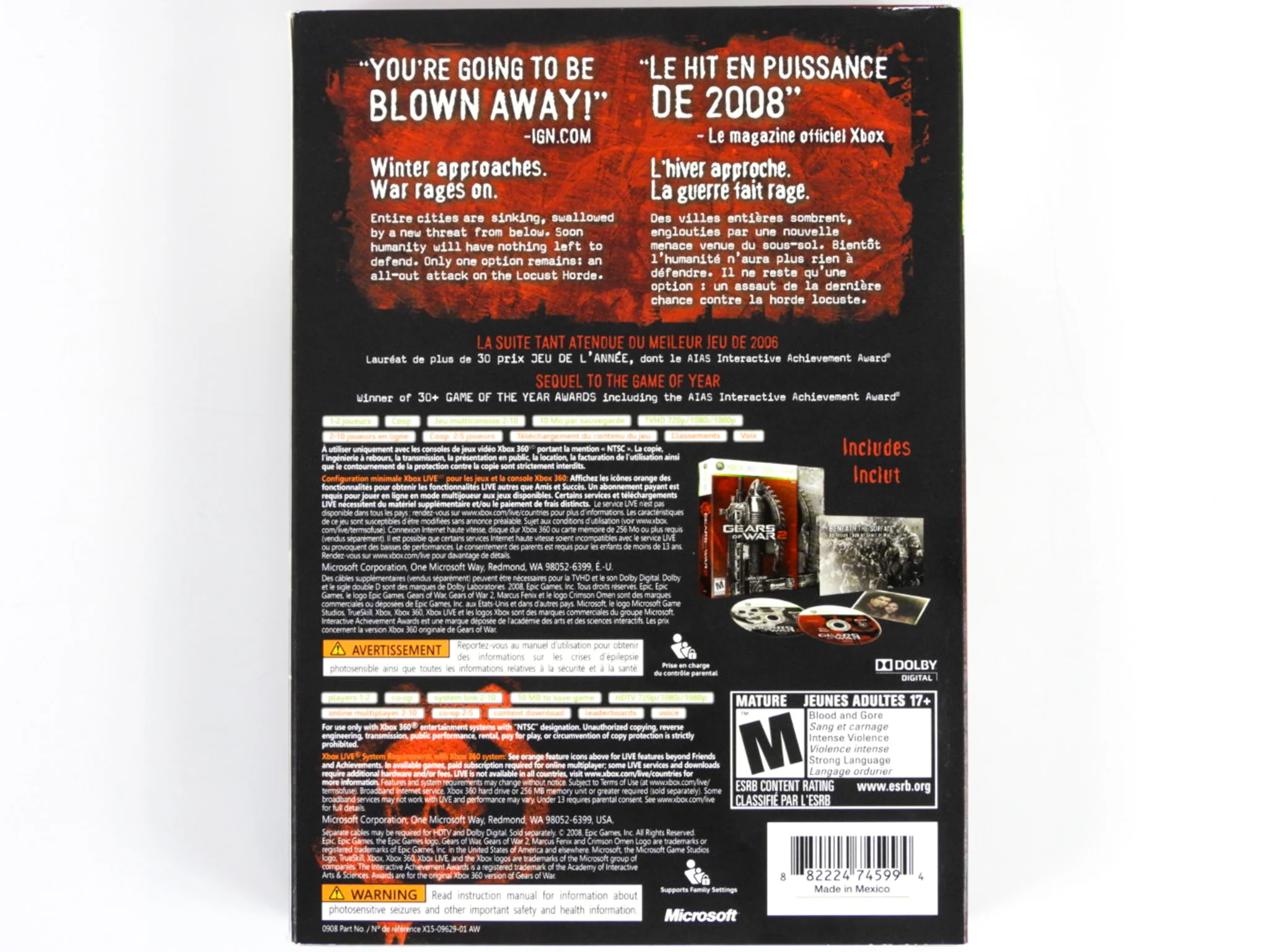 Gears Of War 2 [Limited Edition] (Xbox 360) - Image 6