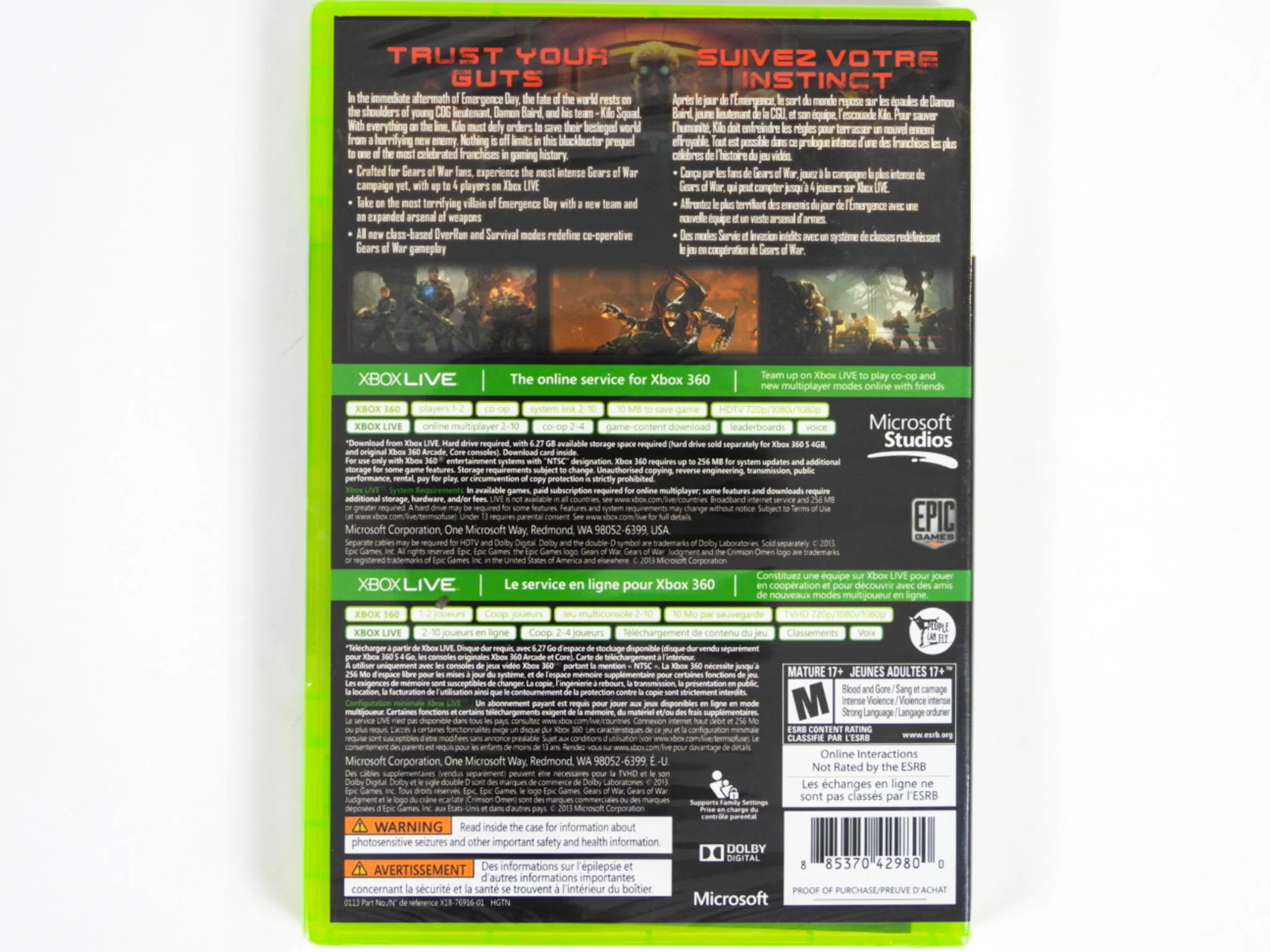 Gears Of War Judgment (Xbox 360) - Image 2