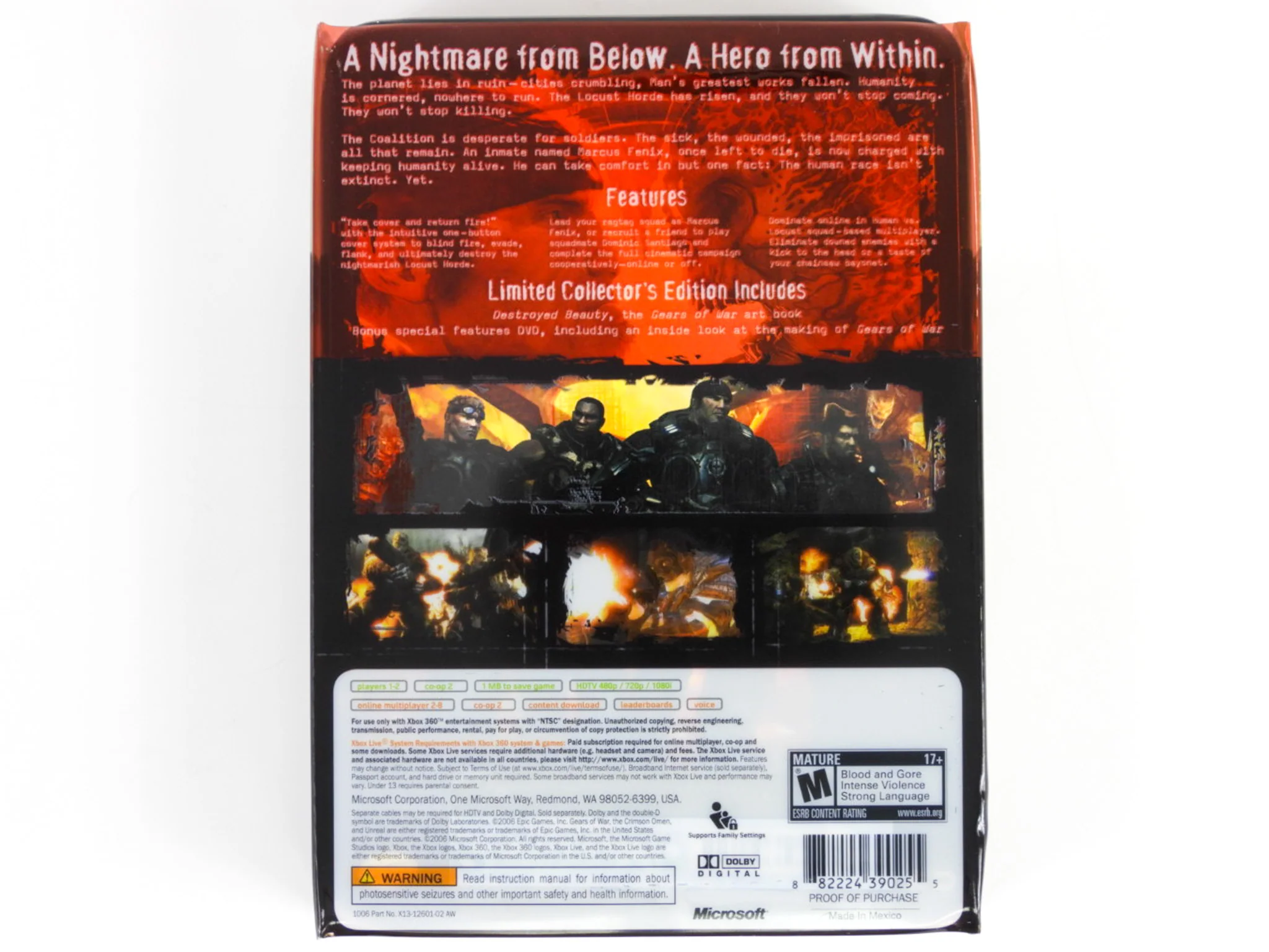 Gears Of War [Limited Edition] (Xbox 360) - Image 2