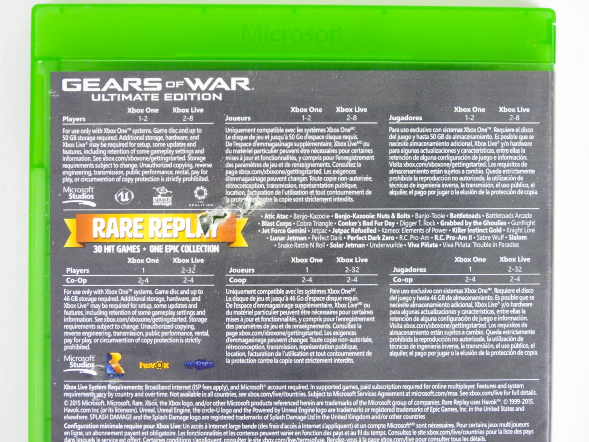 Gears Of War Ultimate Edition And Rare Replay (Xbox One) - Image 3