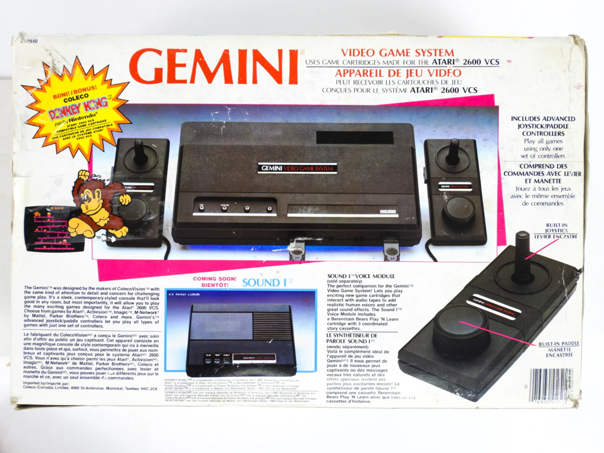 Coleco Gemini System (Atari 2600) - Image 10