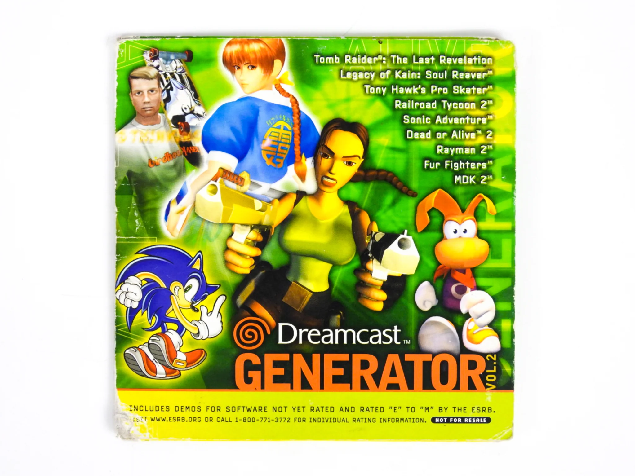 Generator Vol. 2 [Not For Resale] (Sega Dreamcast) - Image 4