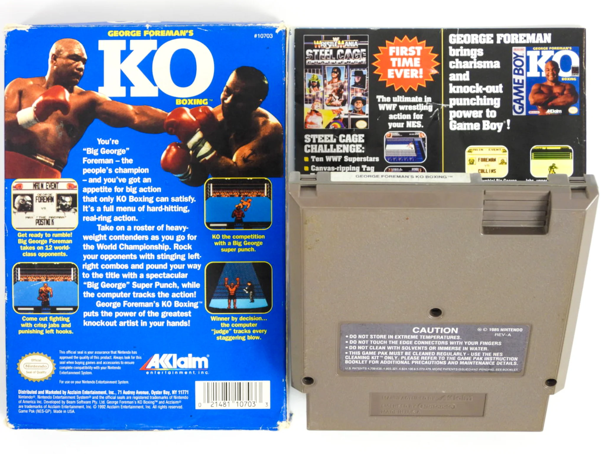 George Foreman's KO Boxing (Nintendo / NES) - Image 2
