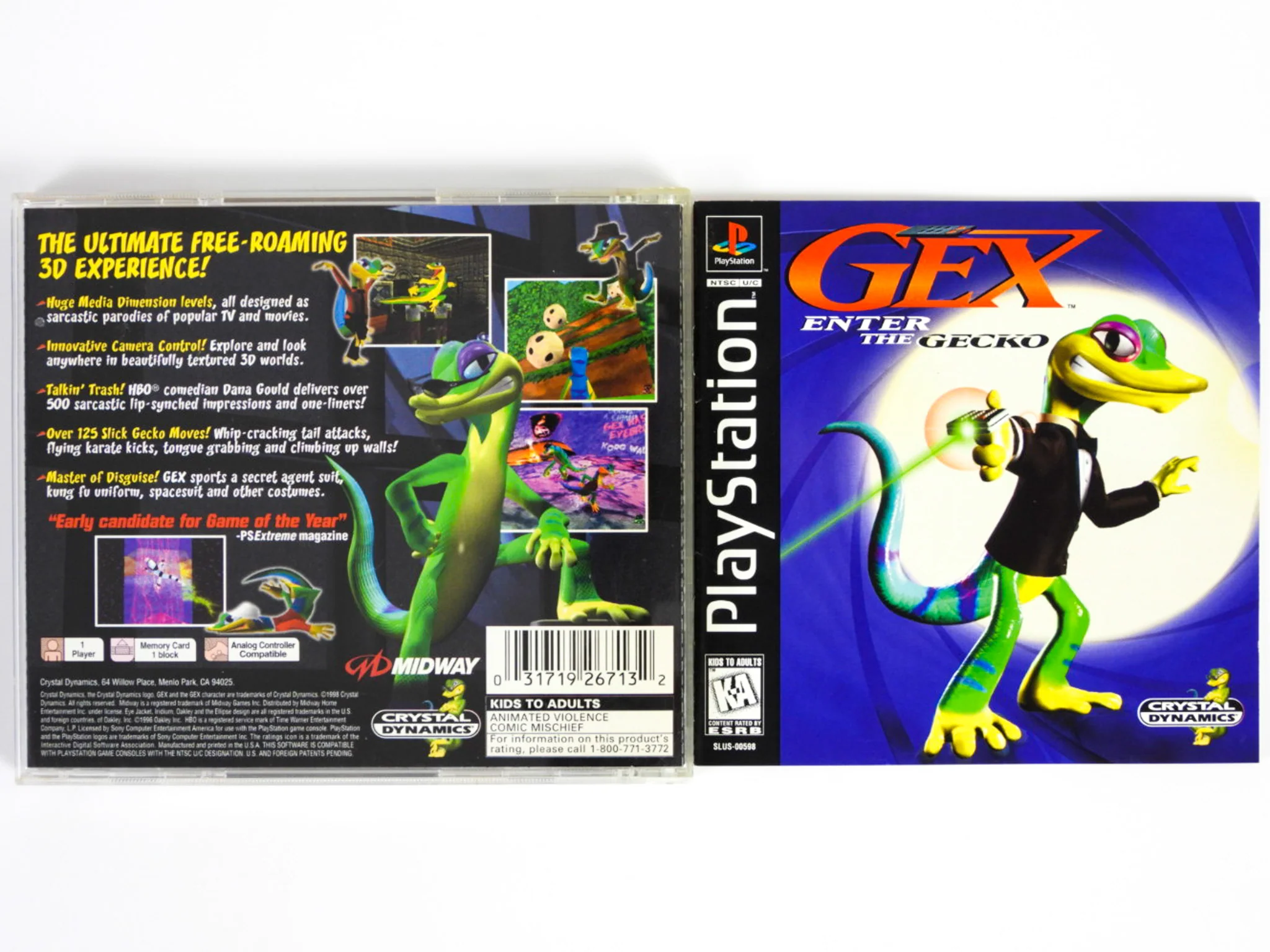 Gex: Enter the Gecko (PlayStation / PS1) - Image 2