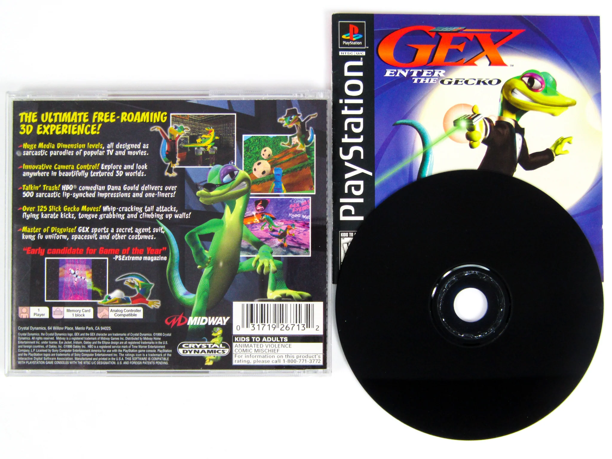 Gex: Enter the Gecko (PlayStation / PS1) - Image 4