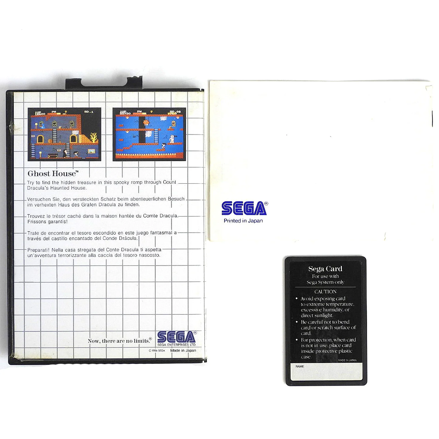Ghost House [Sega Card] [PAL] (Sega Master System) - Image 2