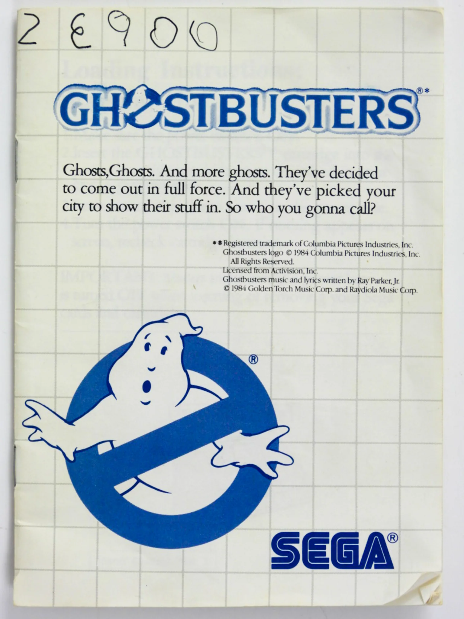 Ghostbusters (Sega Master System) - Image 3