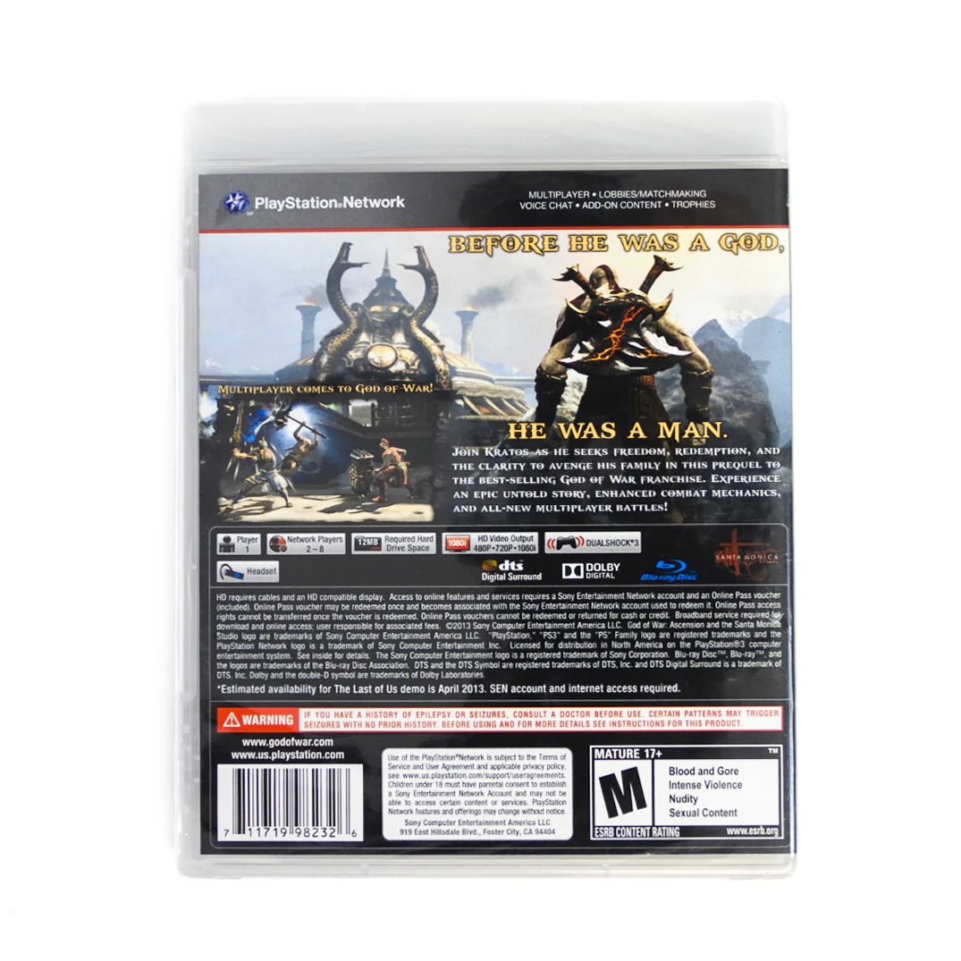 God of War Ascension (PlayStation 3 / PS3) - Image 2