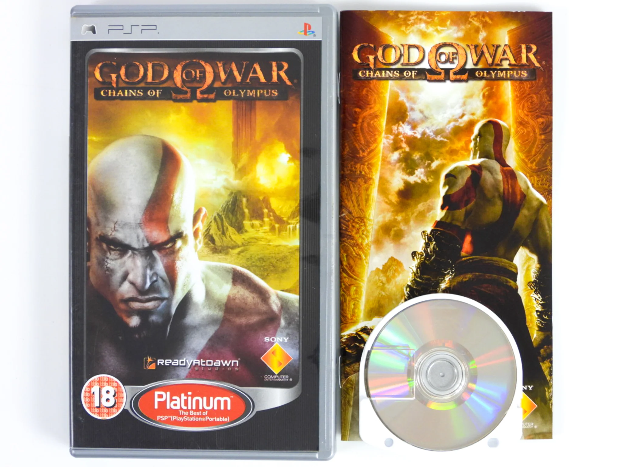 God Of War: Chains Of Olympus [Platinum] [PAL] (PlayStation Portable / PSP)