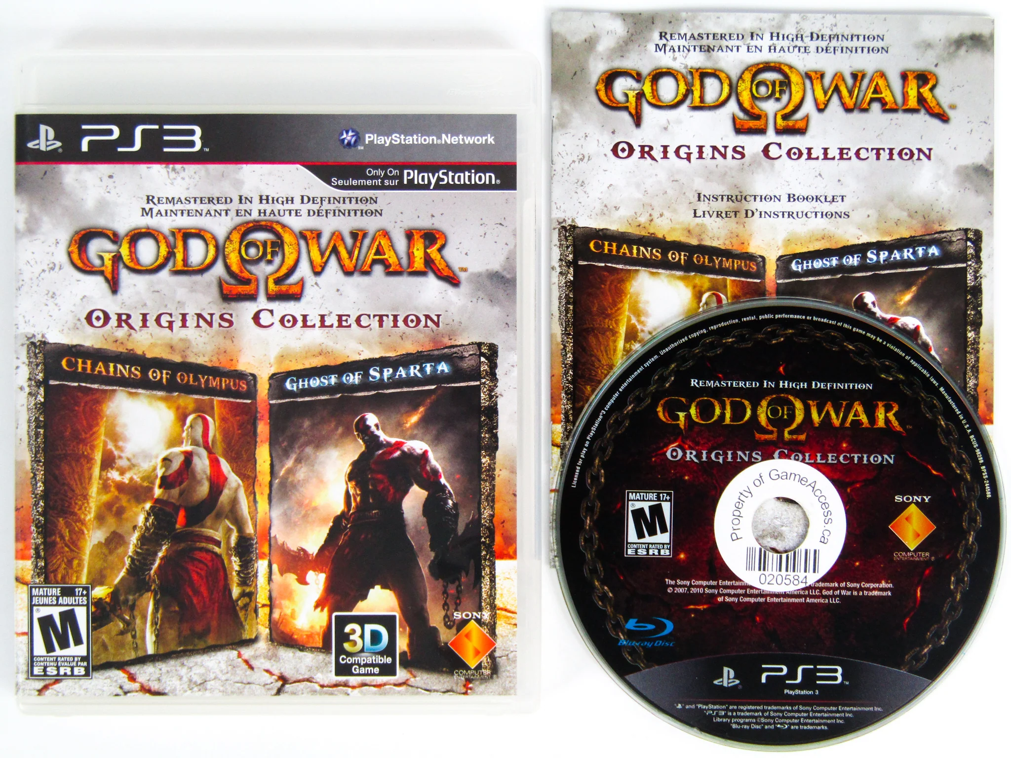 God of War: Origins Collection (PlayStation 3 / PS3) - Image 2