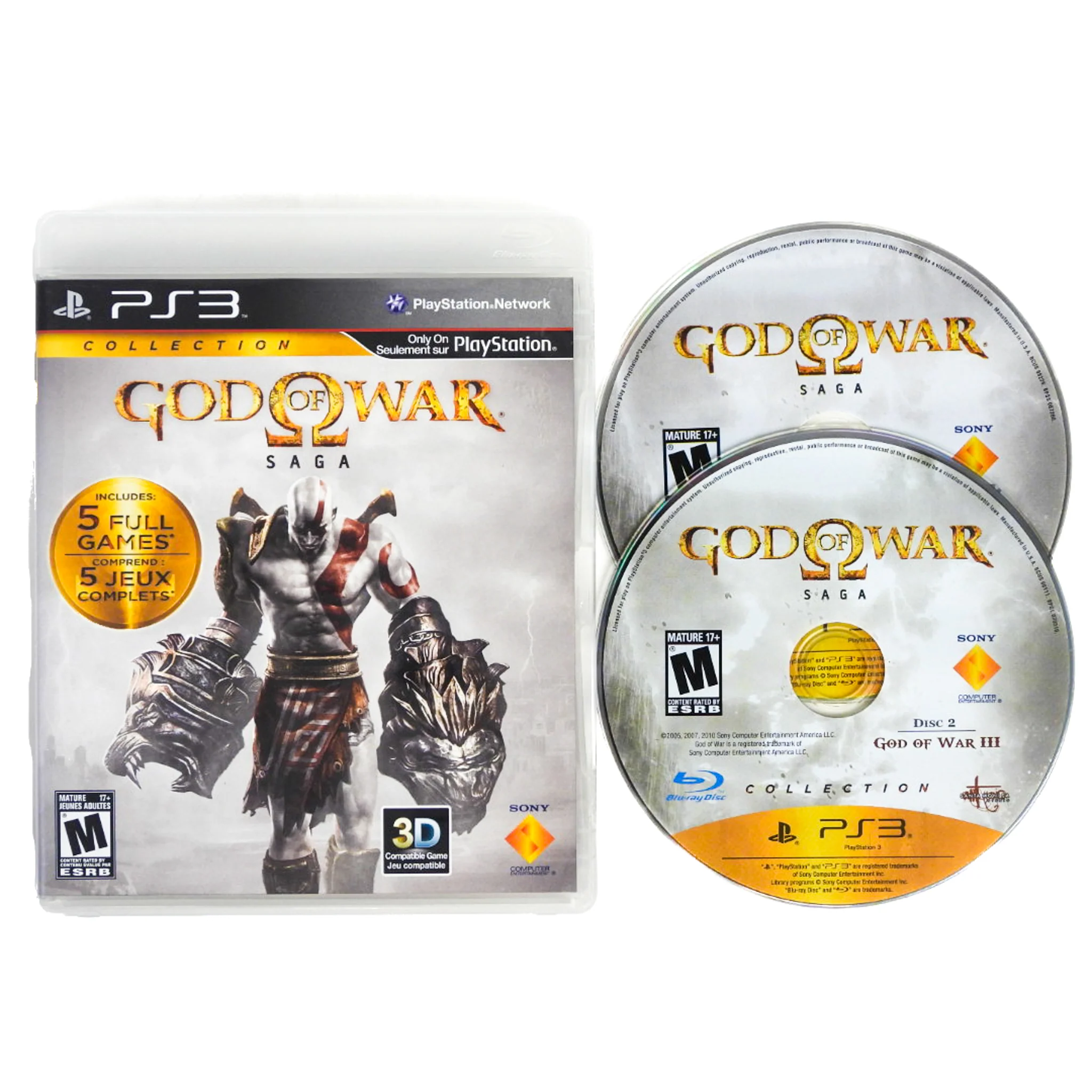 God of War Saga Dual Pack (PlayStation 3 / PS3) - Image 2