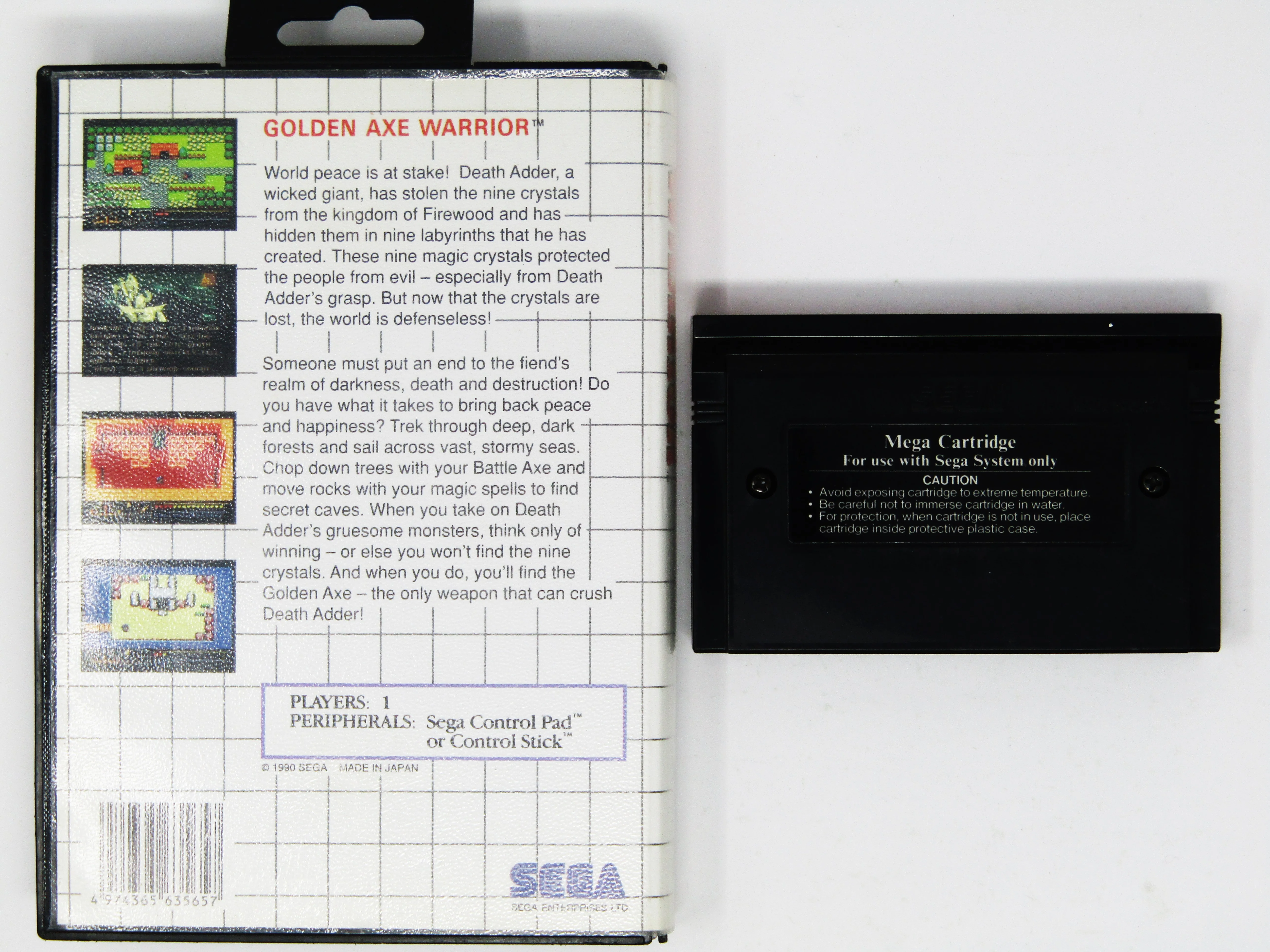 Golden Axe Warrior [PAL] (Sega Master System) - Image 5