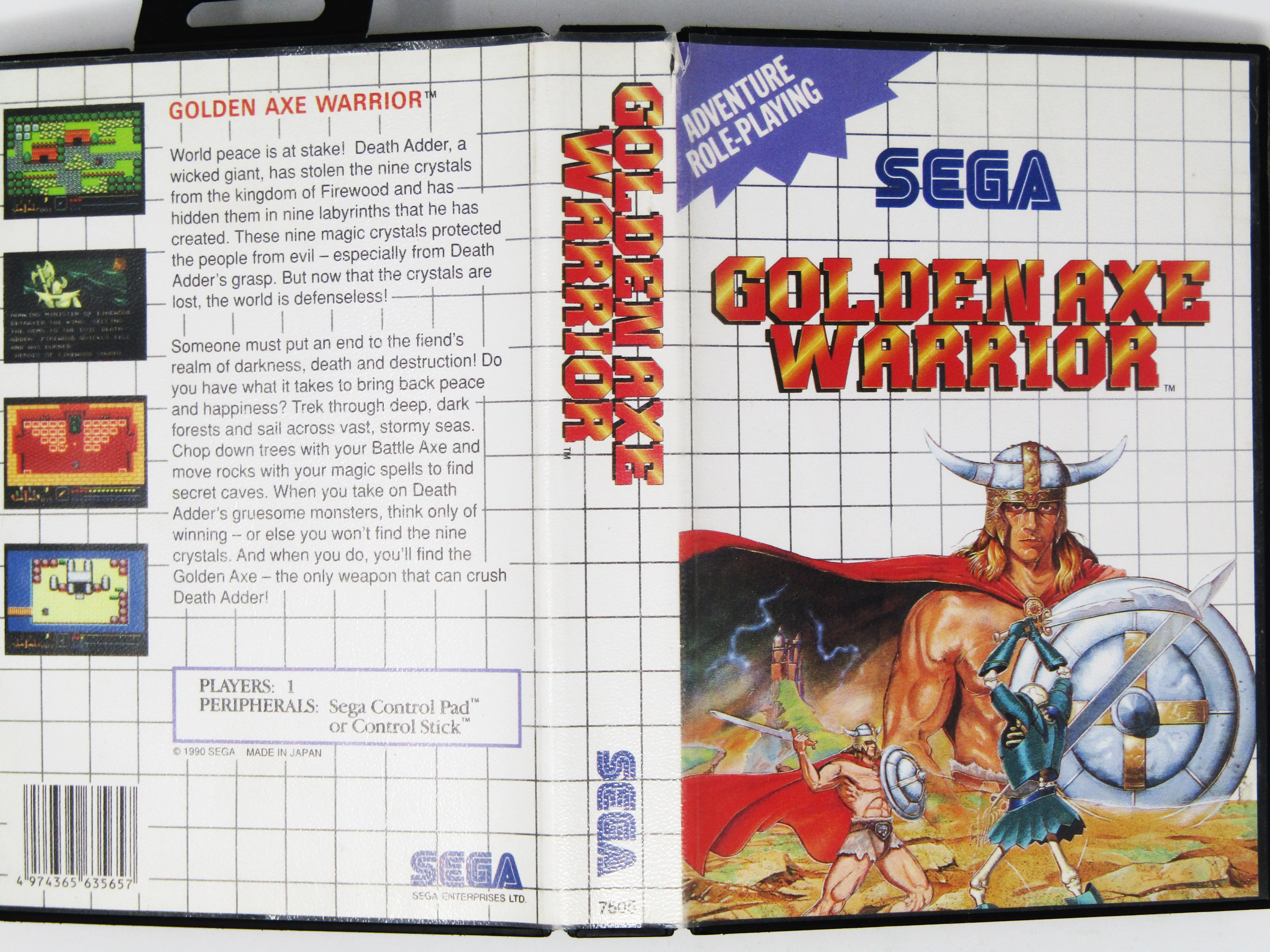 Golden Axe Warrior [PAL] (Sega Master System) - Image 6