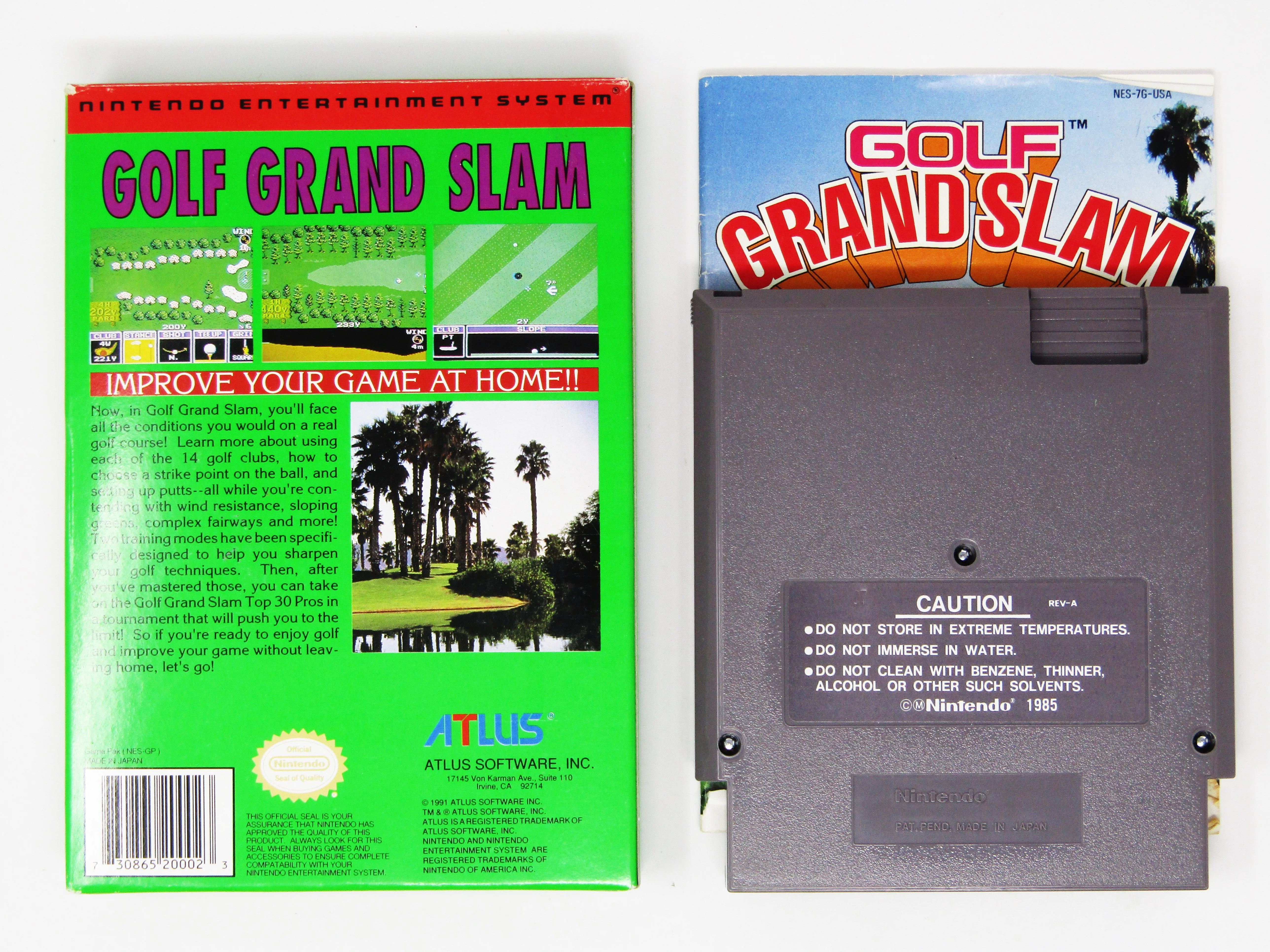 Golf Grand Slam (Nintendo / NES) - Image 2