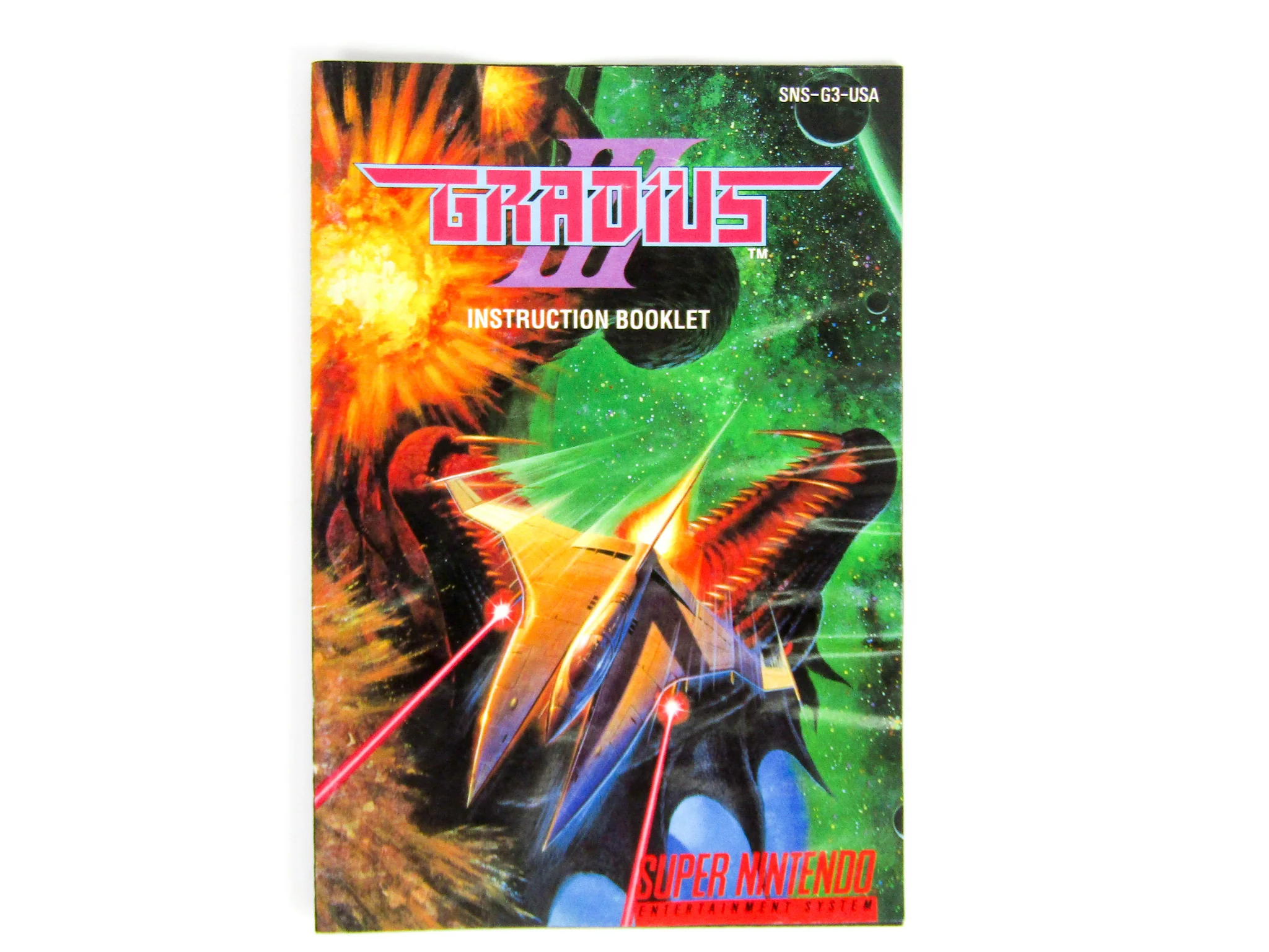 Gradius III 3 [Manual] (Super Nintendo / SNES) - Image 3