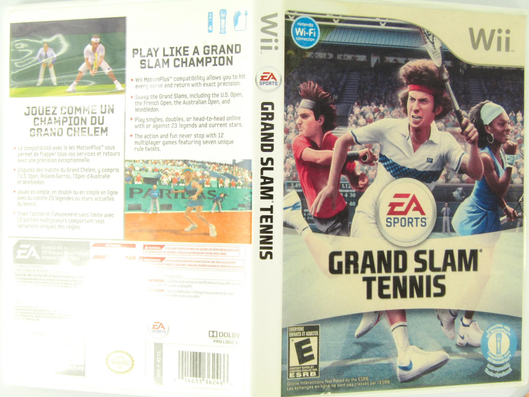 Grand Slam Tennis (Nintendo Wii) - Image 3