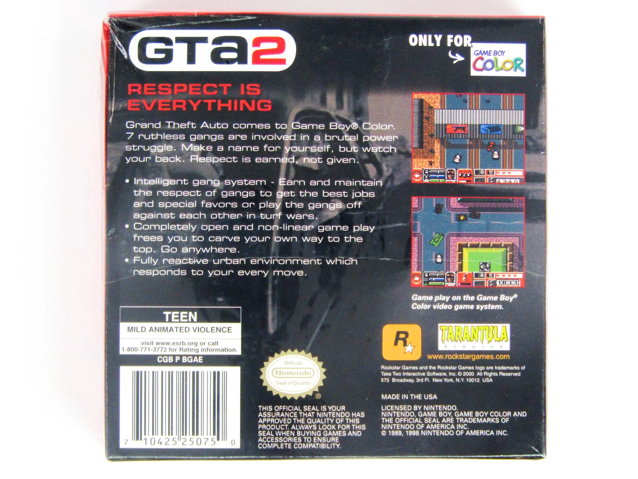 Grand Theft Auto 2 (Nintendo Game Boy Color / GBC) - Image 4