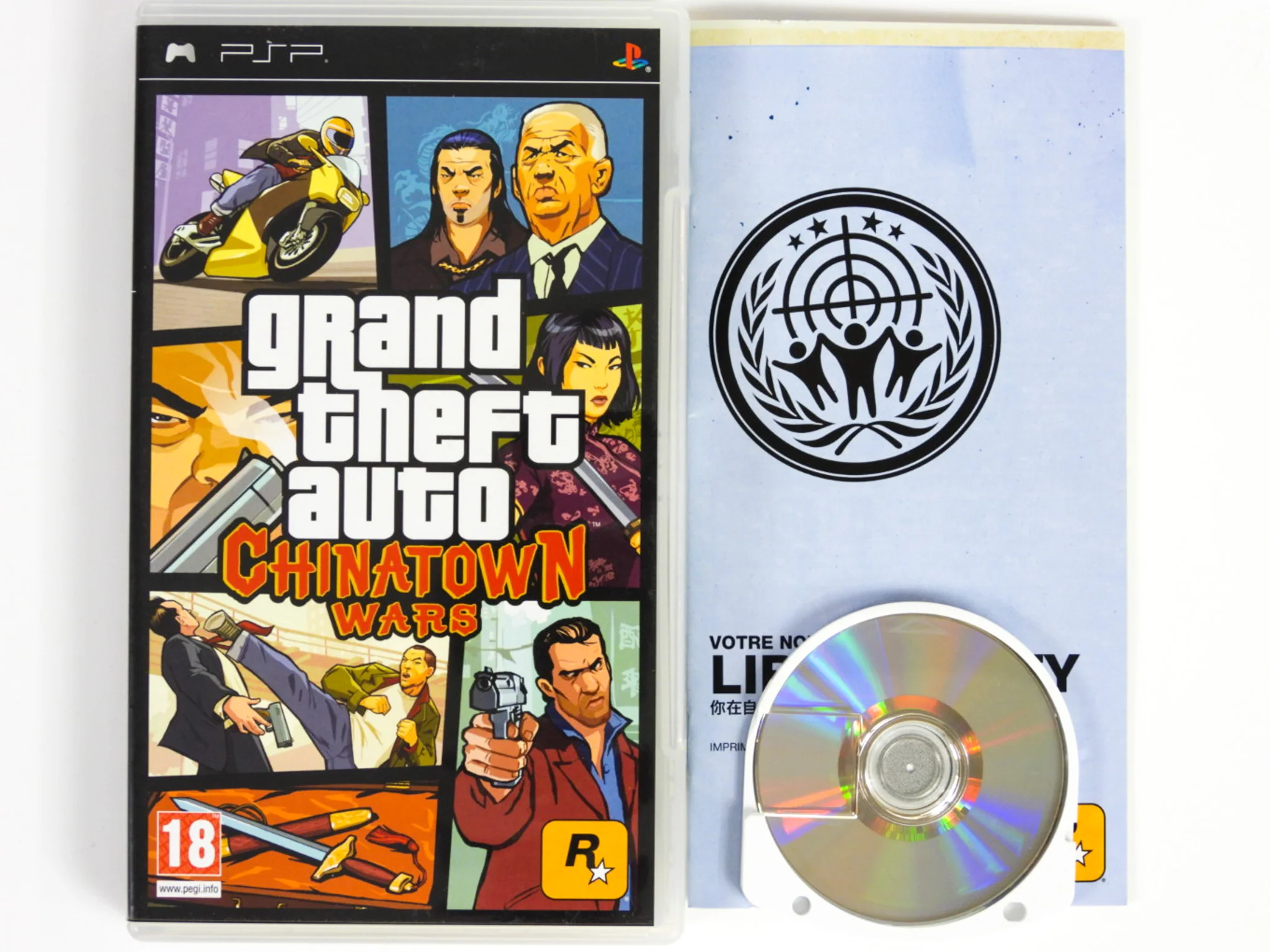 Grand Theft Auto: Chinatown Wars [PAL] [French Version] (PlayStation Portable / PSP)