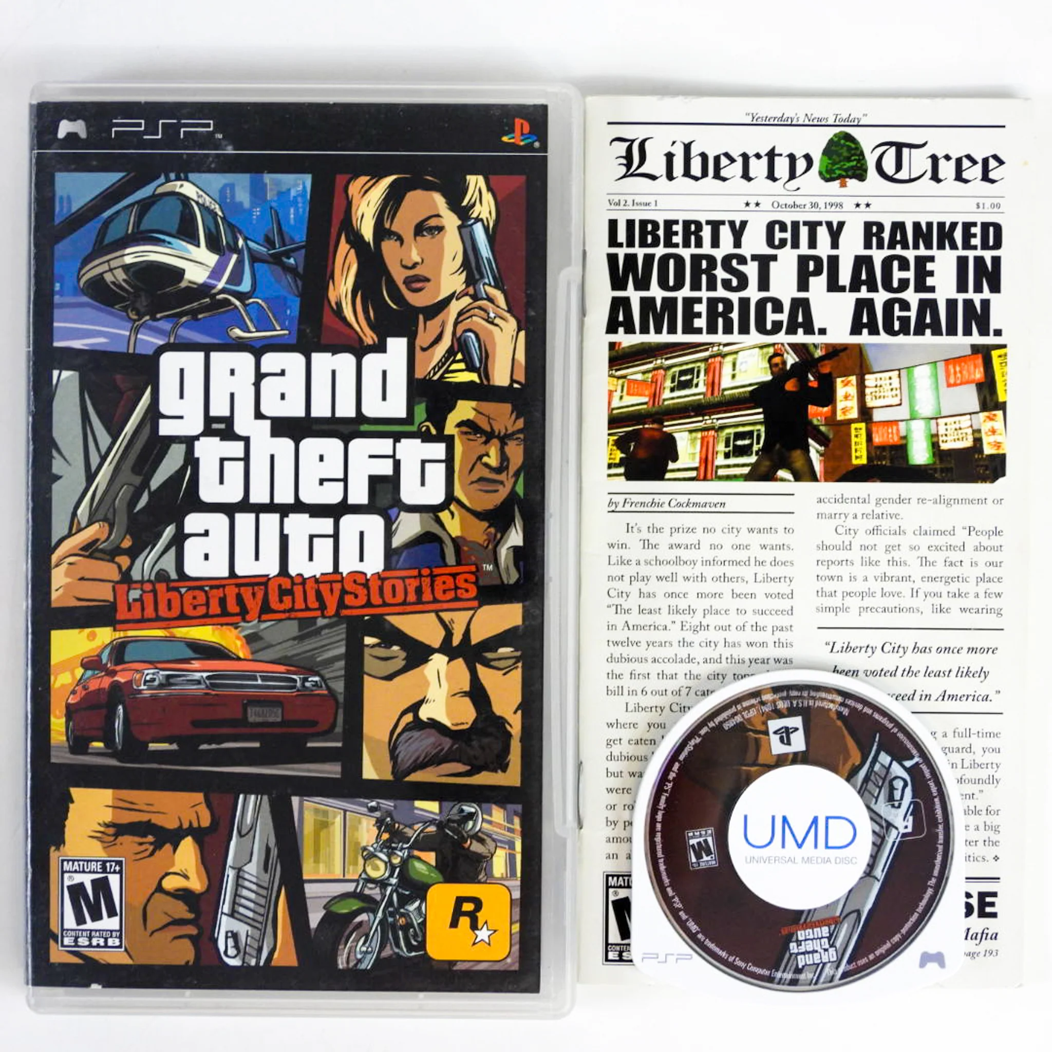 Grand Theft Auto: Liberty City Stories (PlayStation Portable / PSP) - Image 2