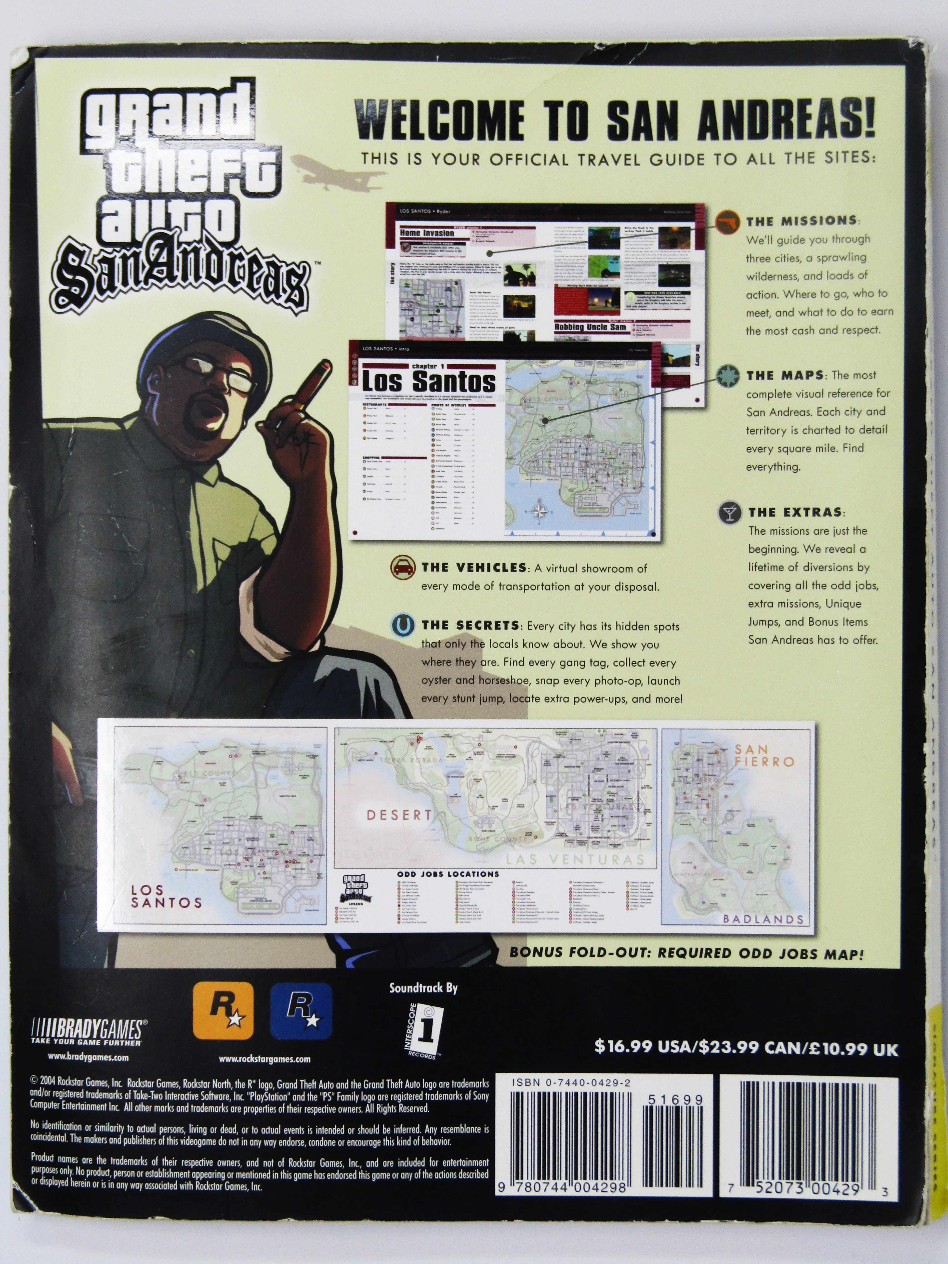 Grand Theft Auto San Andreas [Signature Series] [Brady Games] (Game Guide) - Image 2